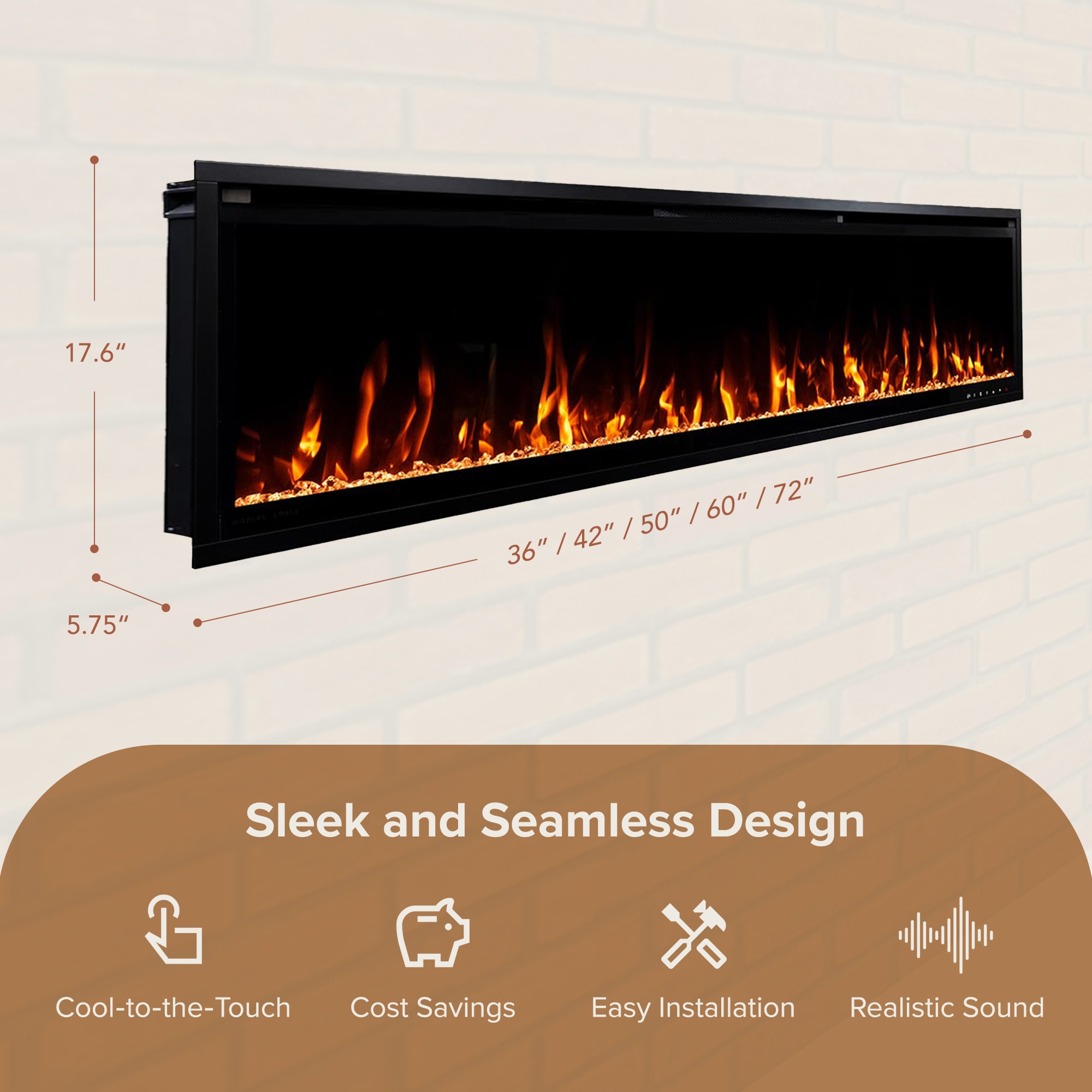 Modern Ember ME-SL72 Electric-Fireplaces - View #6