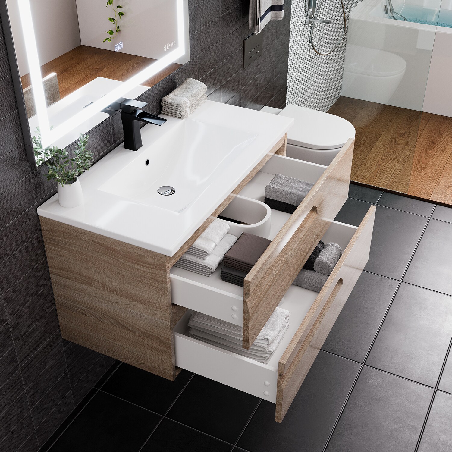 Eviva EVVN23-36MP-WM Bath-Vanity-Combo - View #4