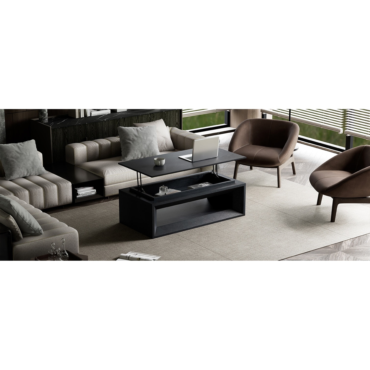 SunJet LX6E86Y0ZRV2 Coffee-Tables - View #4