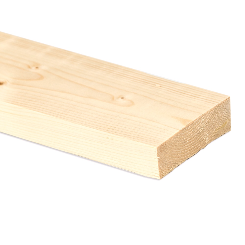 RELIABILT L51444328 1-in x 3-in x 8-ft Unfinished #2 S4S Spruce pine fir Common Softwood Board
