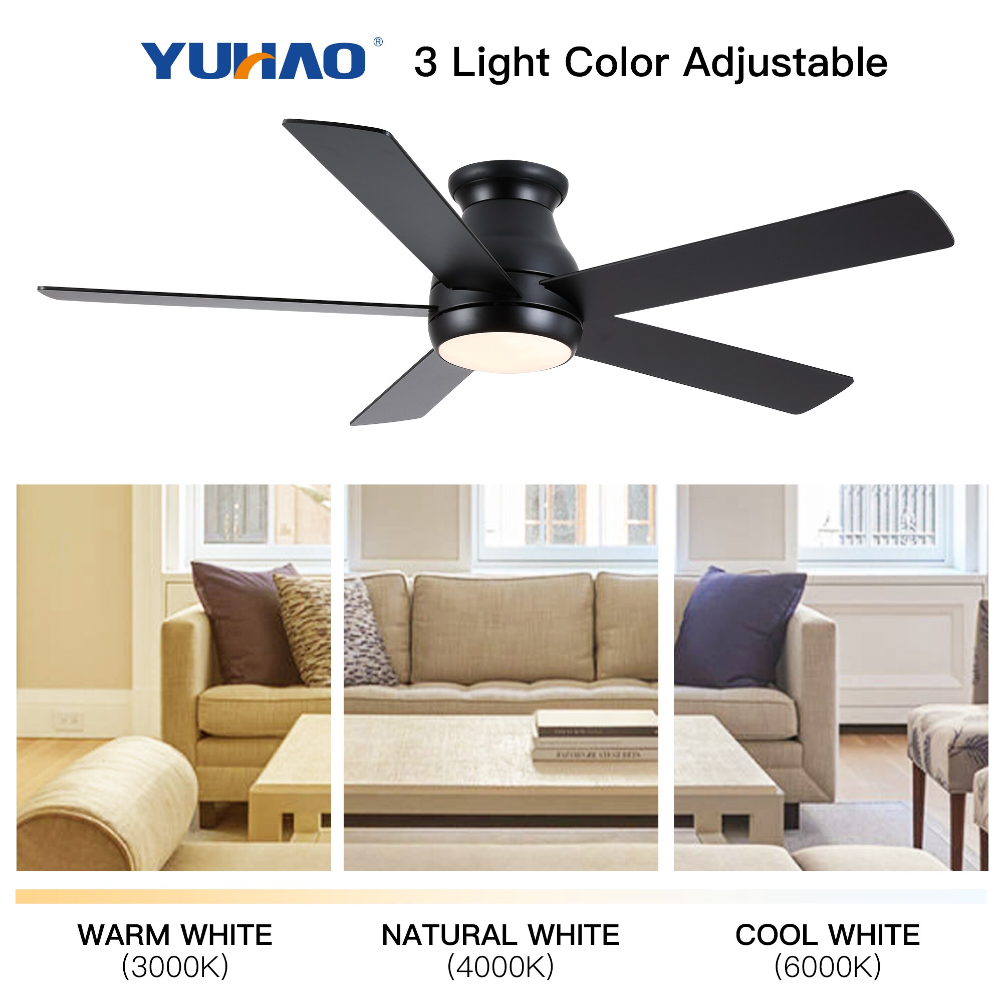 Cuschoice MDHK1-73-CF Ceiling-Fans - View #3