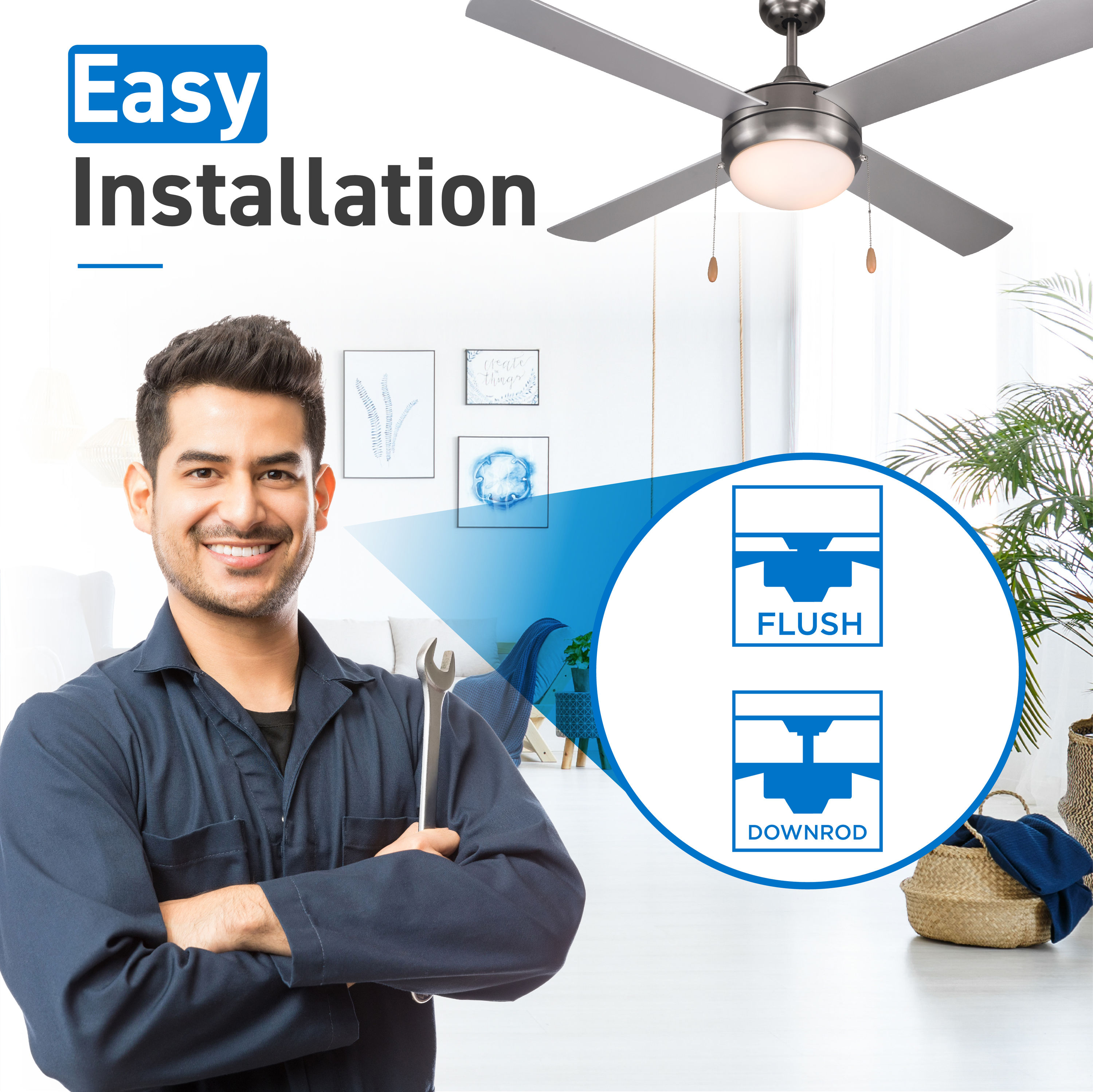 Commercial Cool CCF54P50 Ceiling-Fans - View #7