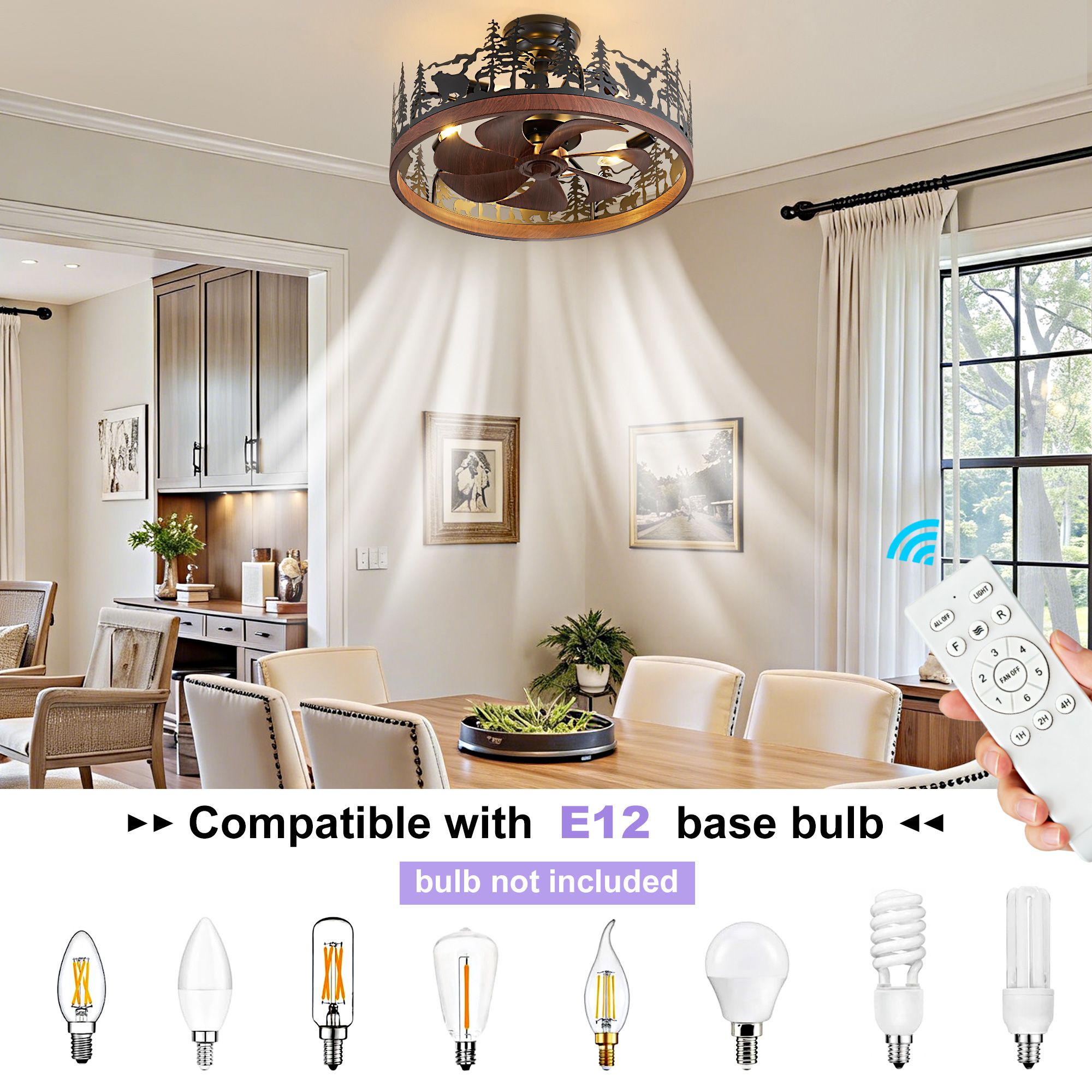 Lanmate LP-FANL-47-MB Ceiling-Fans - View #6