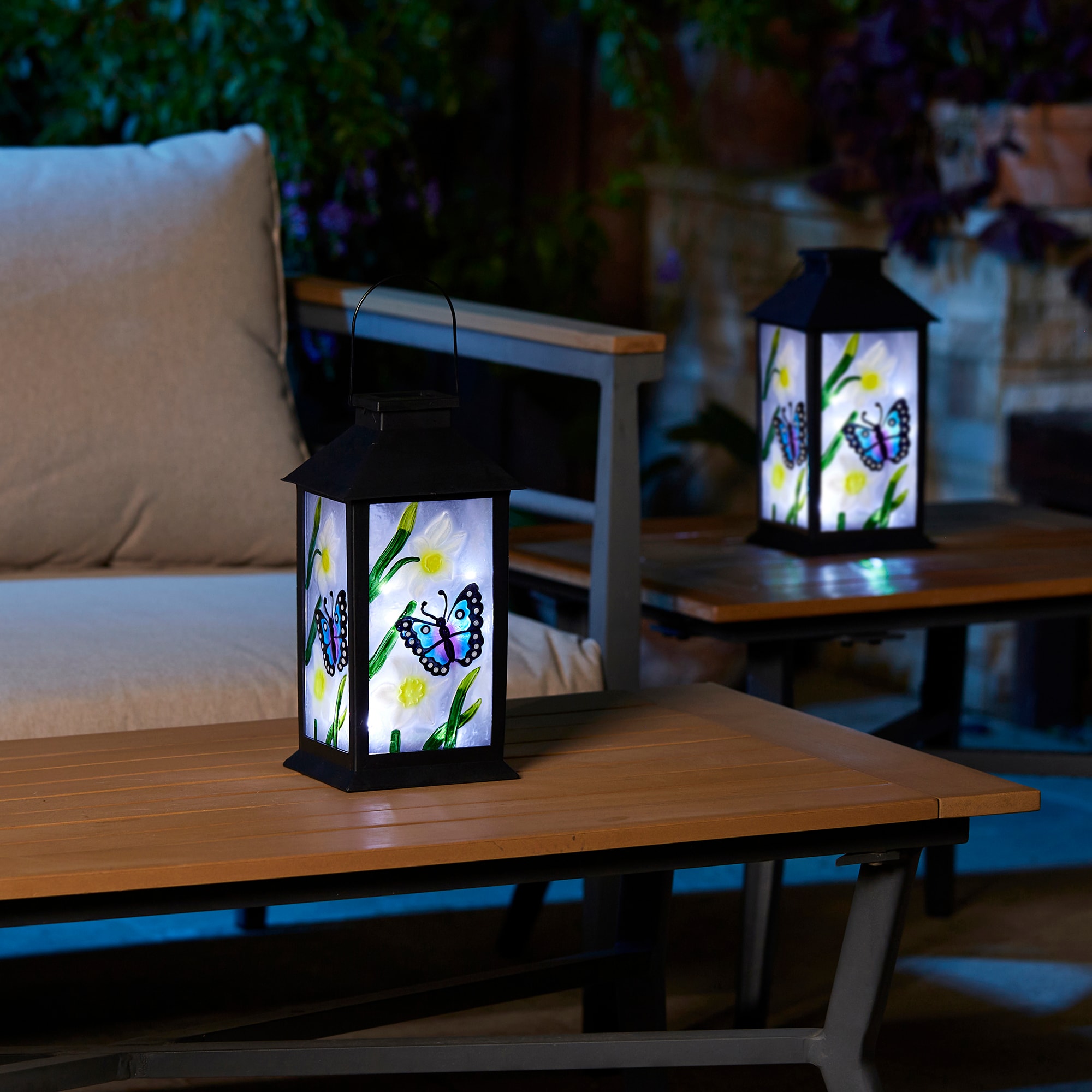 Glitzhome 2023300087 Outdoor-Decorative-Lanterns - View #4