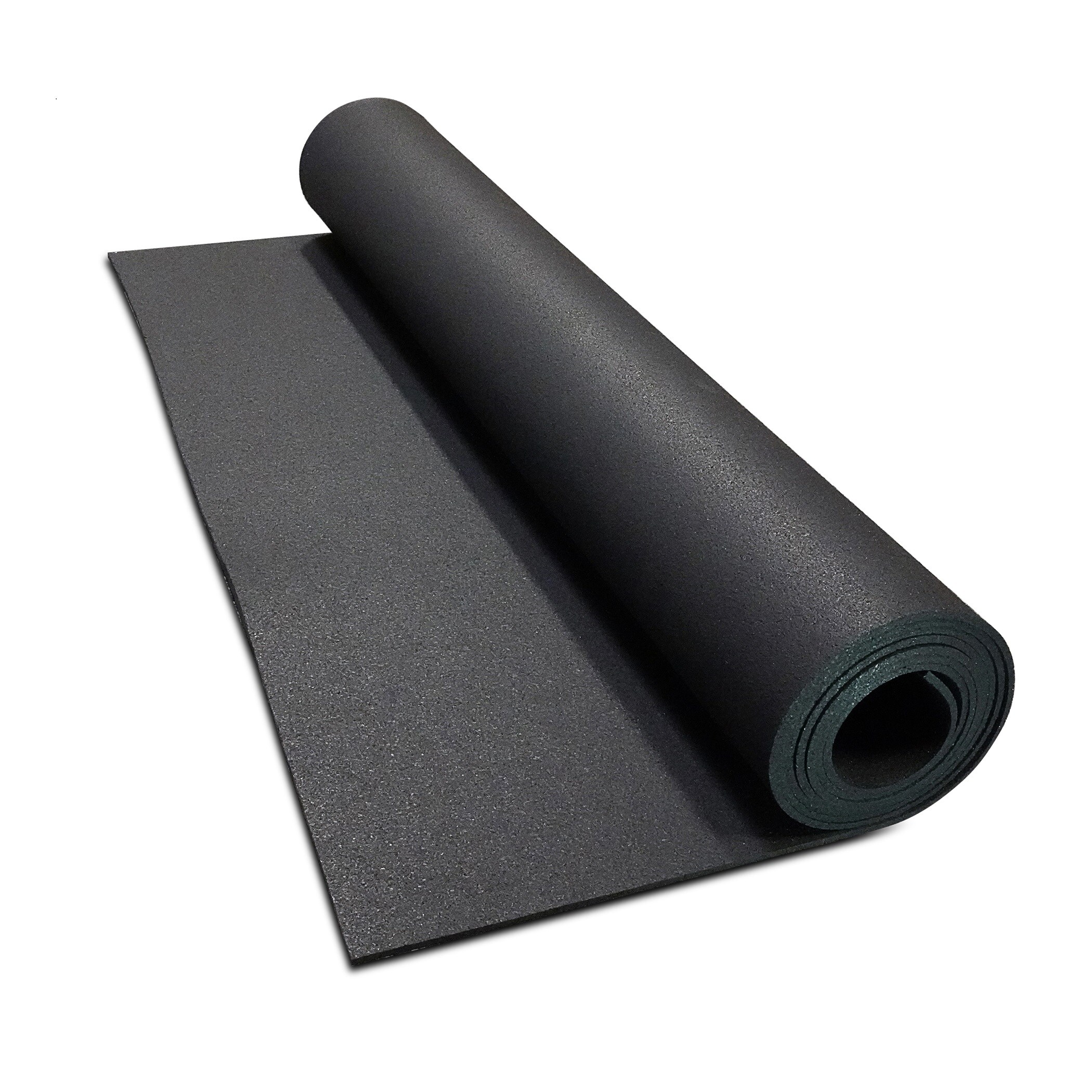 Courage GymFloor 48-in W x 120-in L x 0.236-in T Loose lay Rubber Gym Floor Roll ( 40-sq ft )