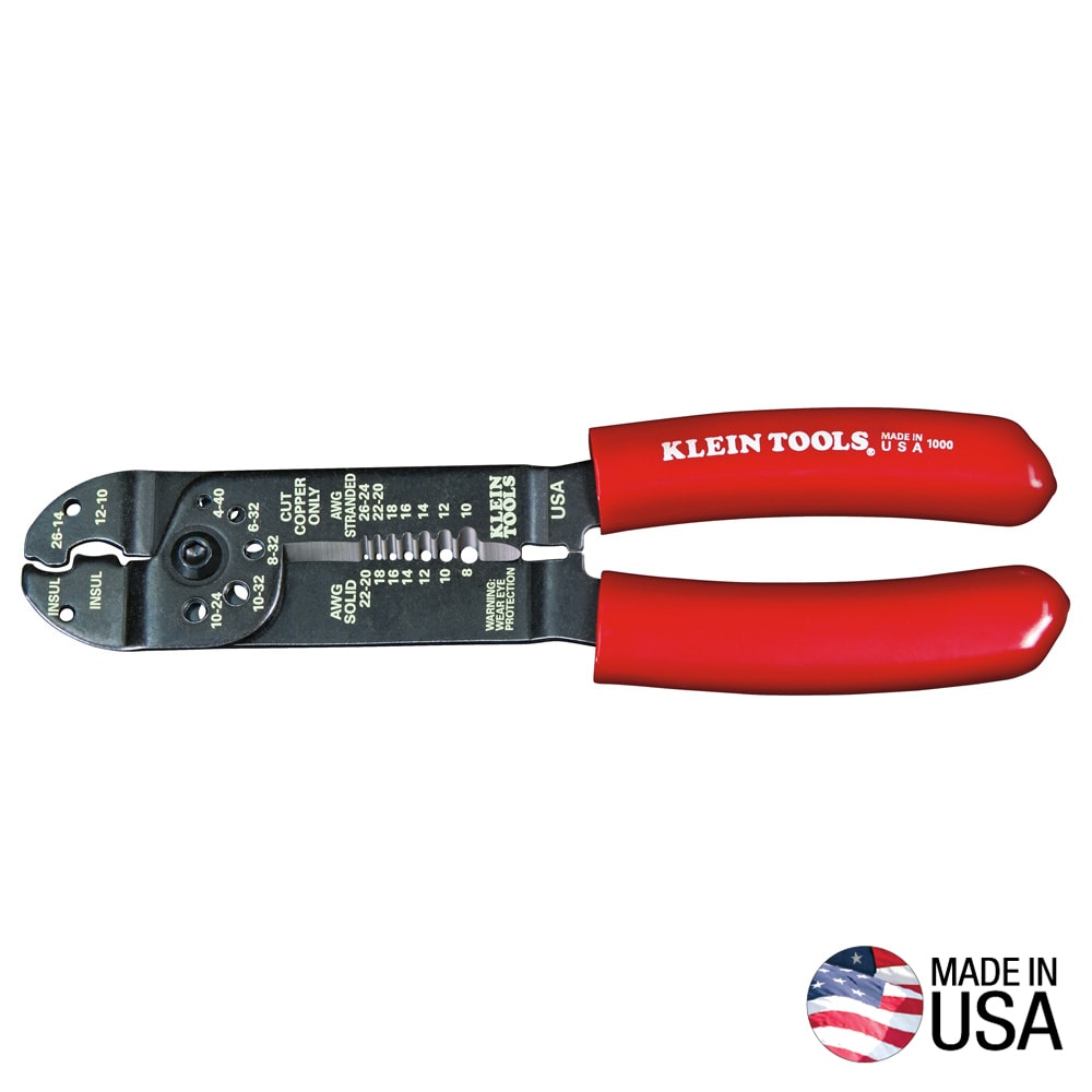 Klein Tools 1000 Multi Tool, 6-in-1 Multi-Purpose Stripper, Crimper, Wire Cutter