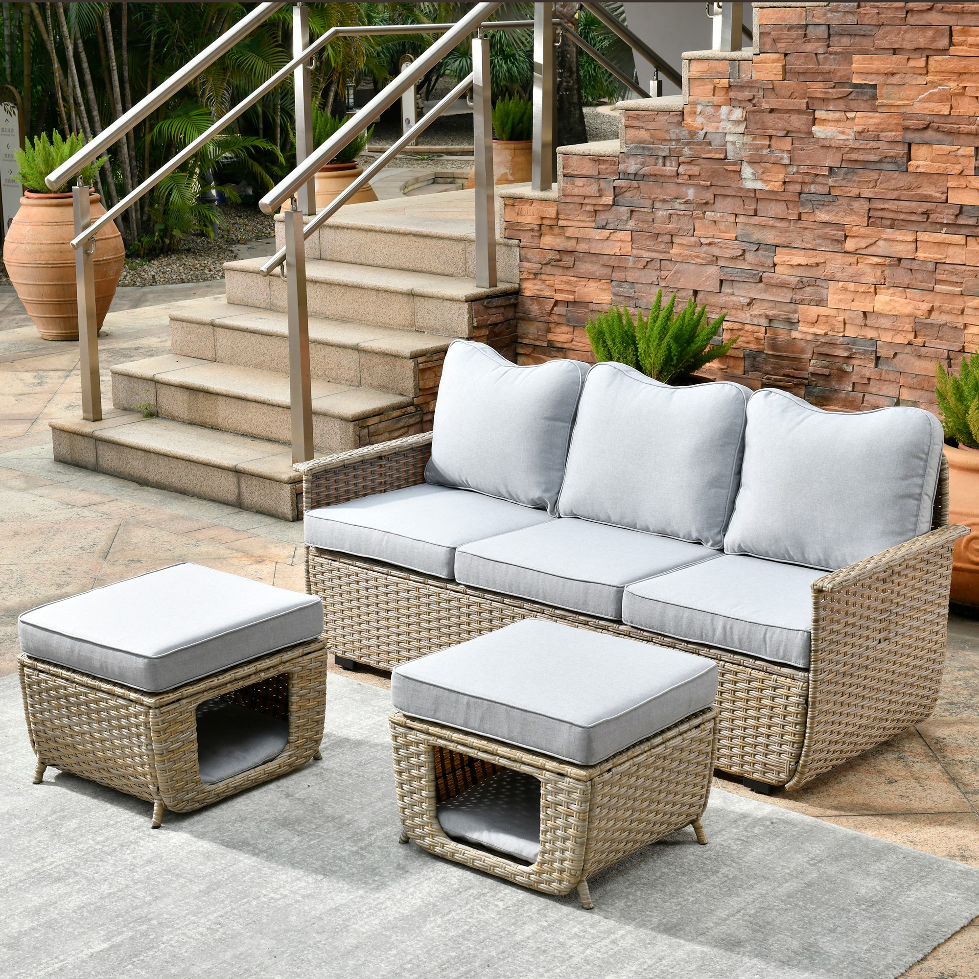 XIZZI XIMW4011 Patio-Sofas-Daybeds - View #2