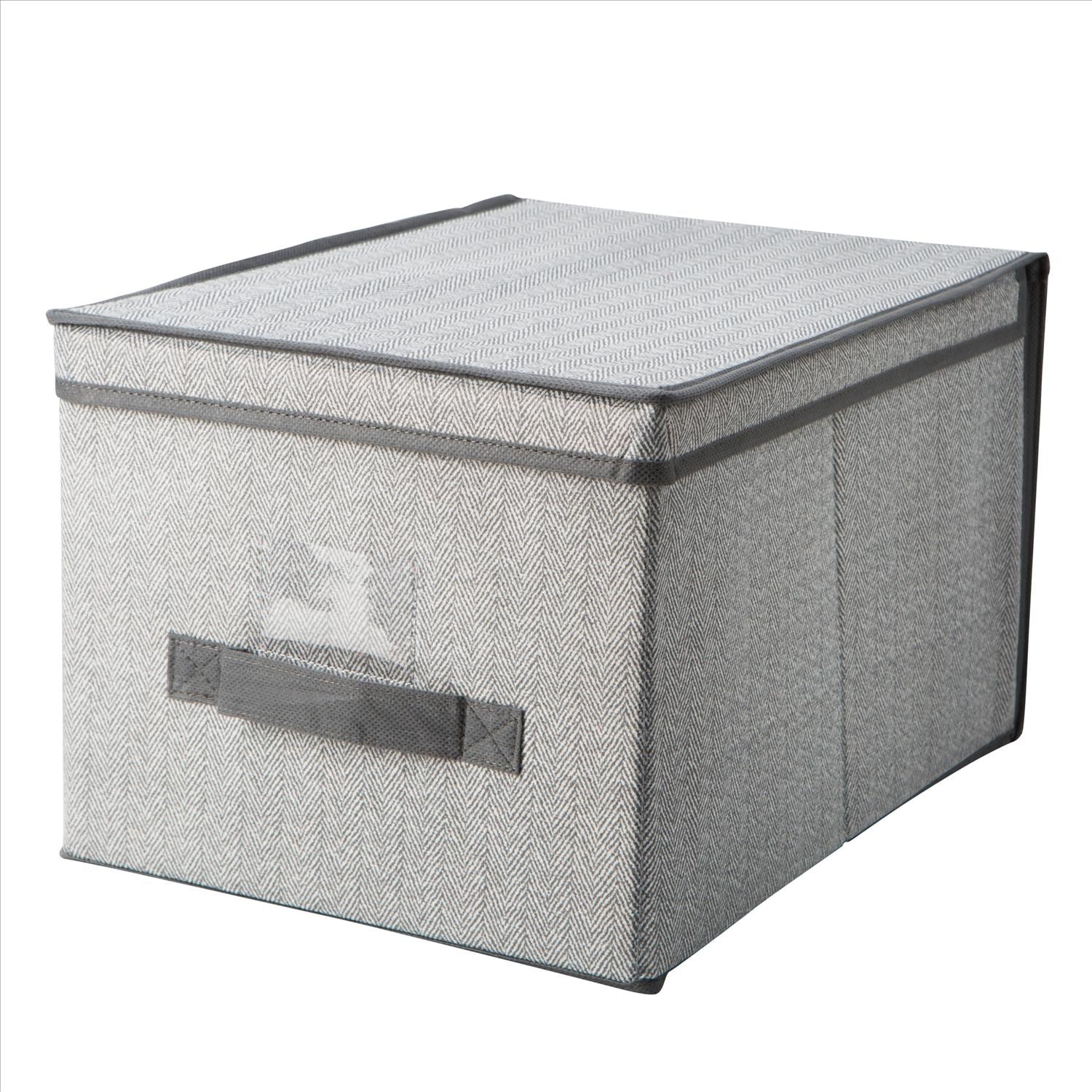 Simplify 26601-GREY Grey Clothes organizer ( 15.75-Inches x 9.84-Inches x 11.81-Inches )