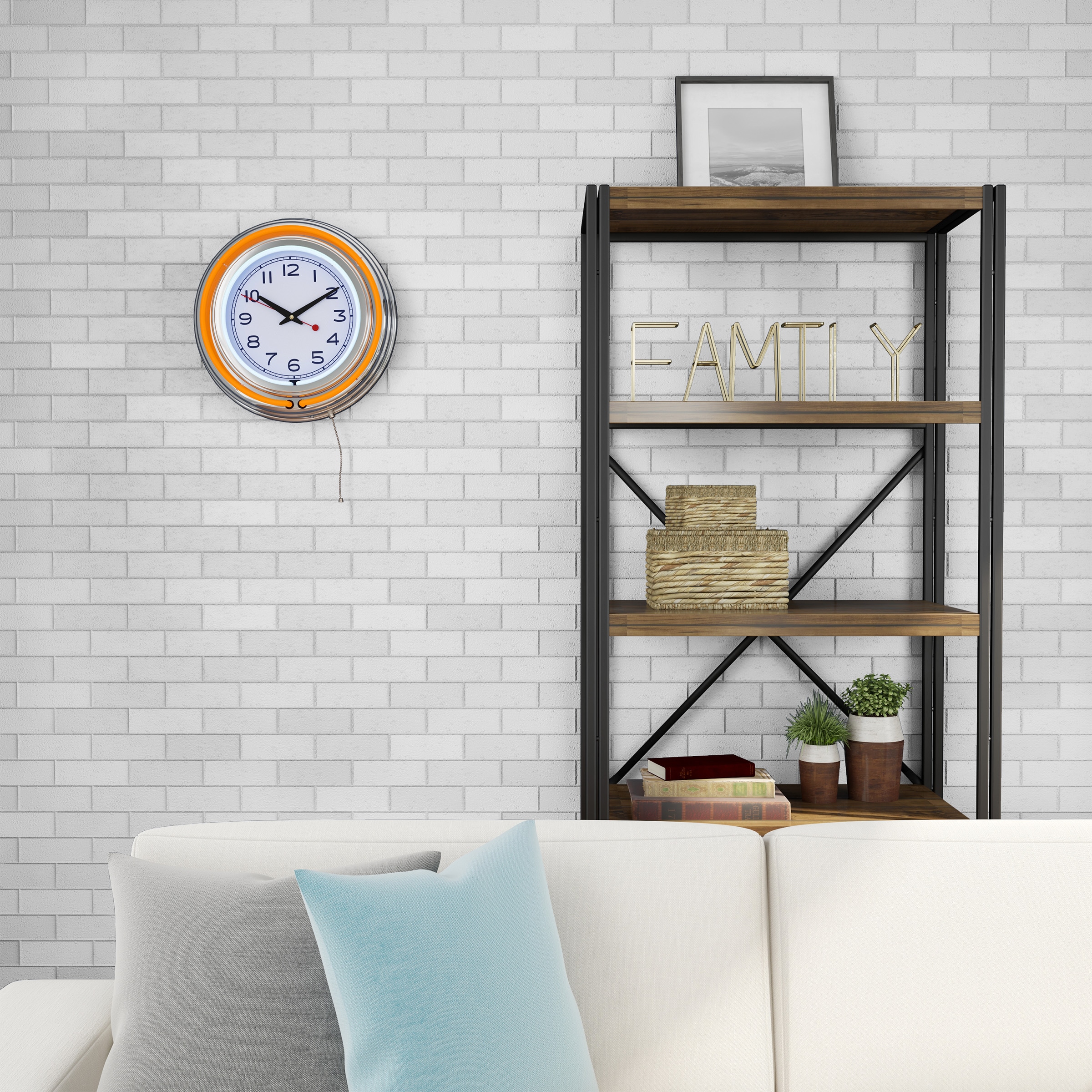Hastings Home 717918BWM Indoor-Outdoor-Clocks - View #4