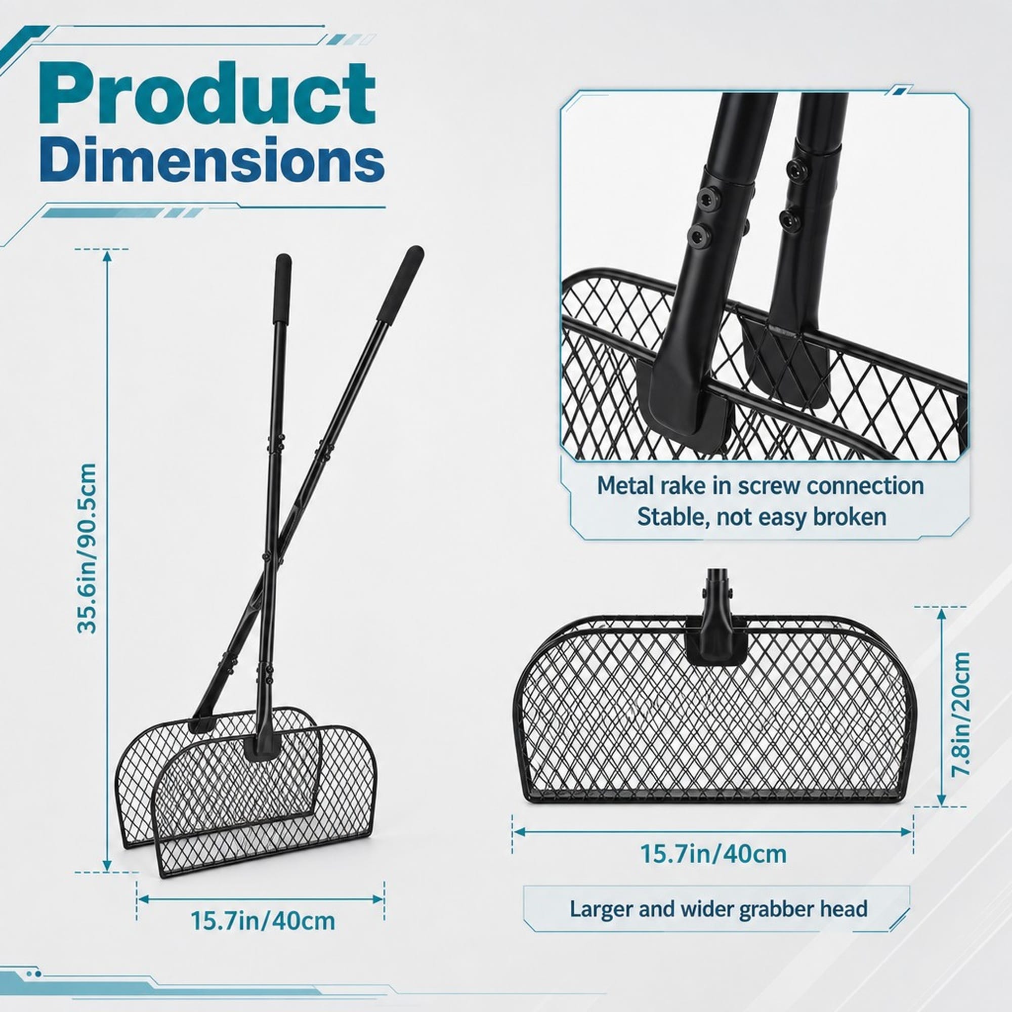 Numhew NHBEN405369 Garden-Rakes - View #2