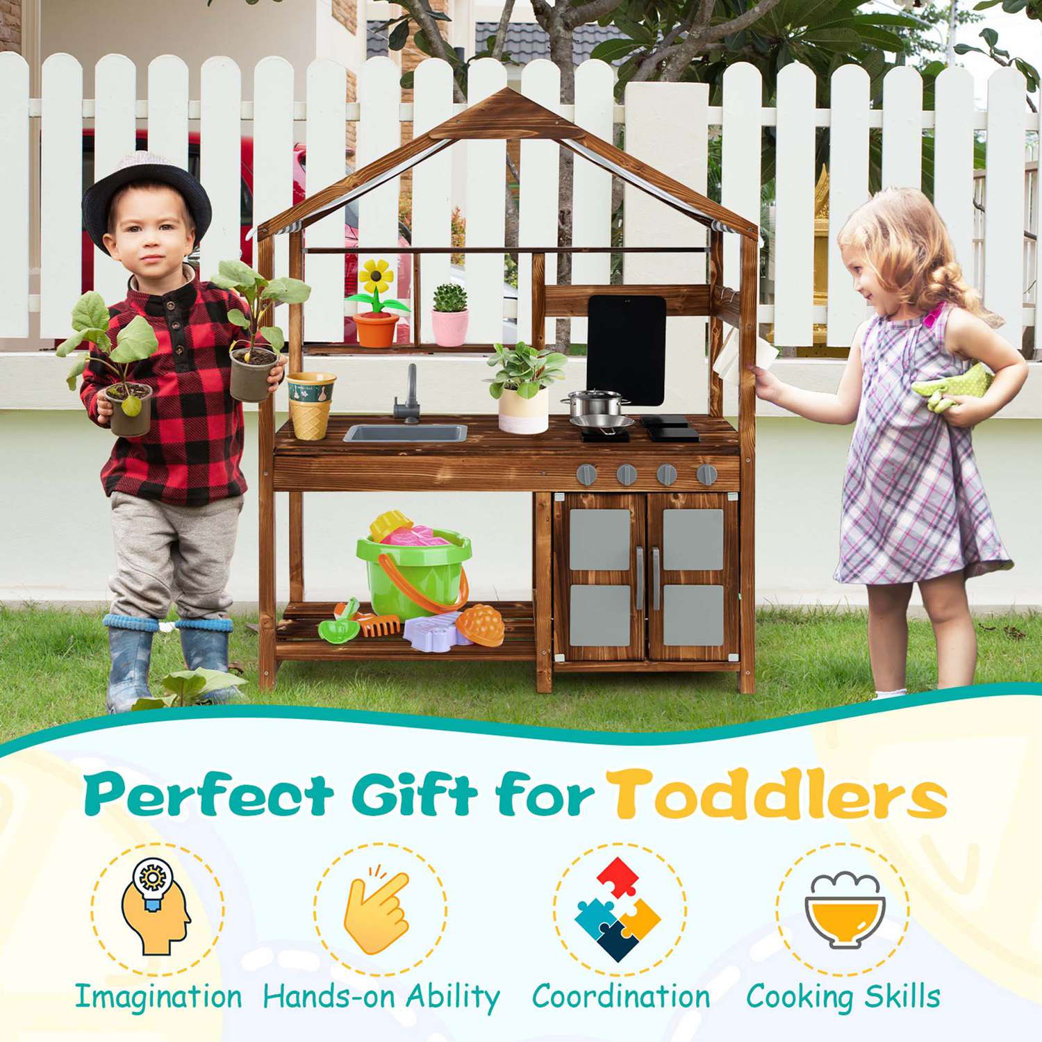 Costway HCST01435 Play-Toys - View #5