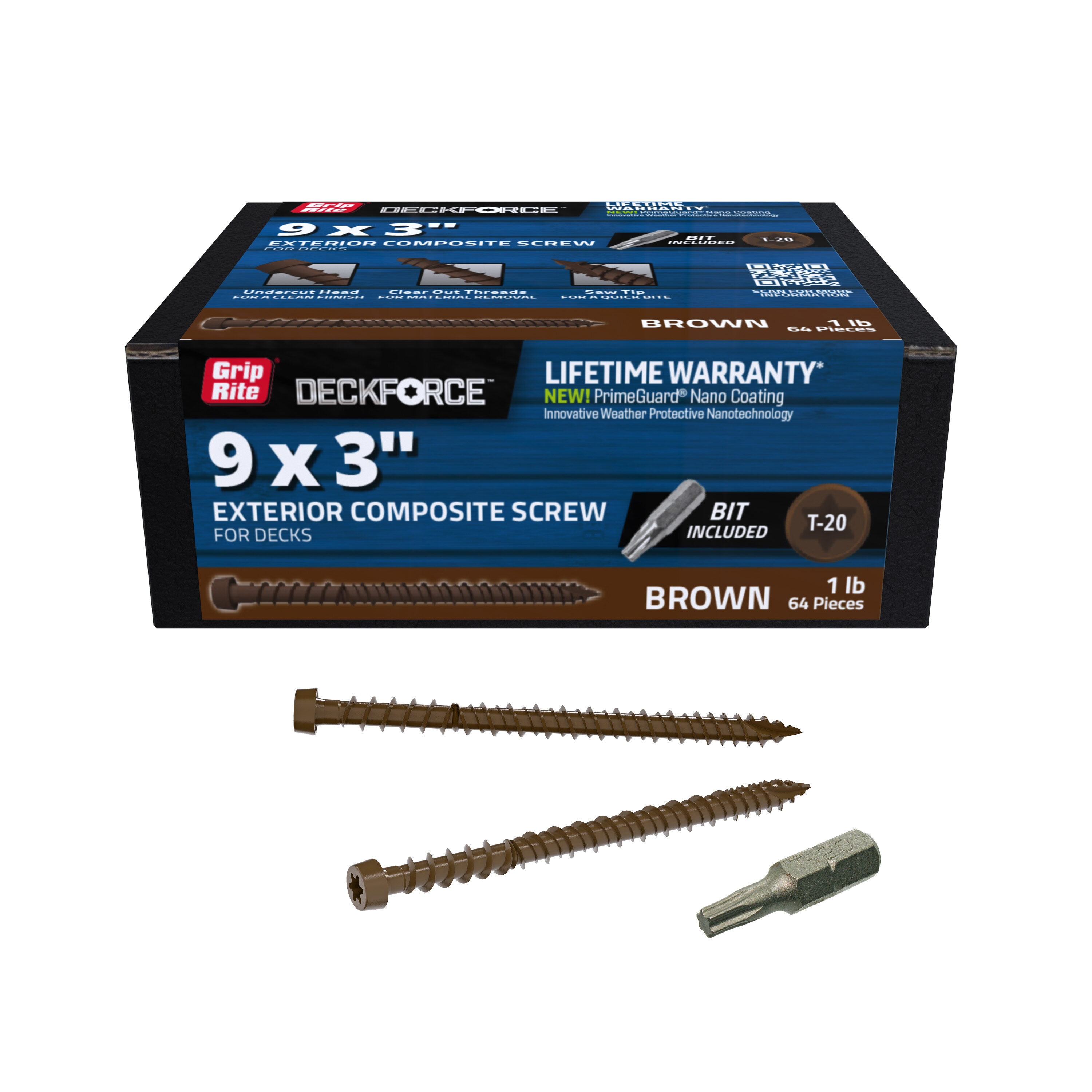 DeckForce by Grip Rite GRDFCS3ACA1 Deck-Screws - View #2