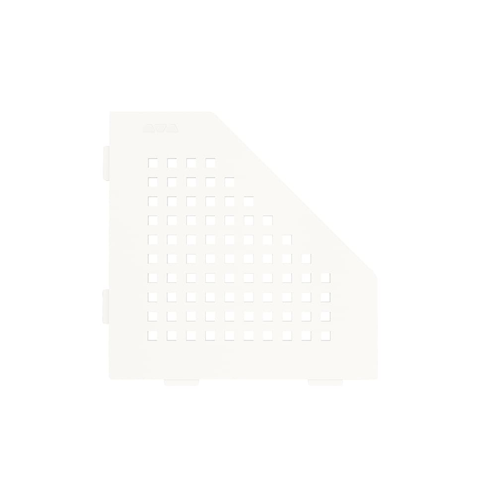 Schluter Systems SES2D3MBW Shelf Pentagon Corner Square Matte White