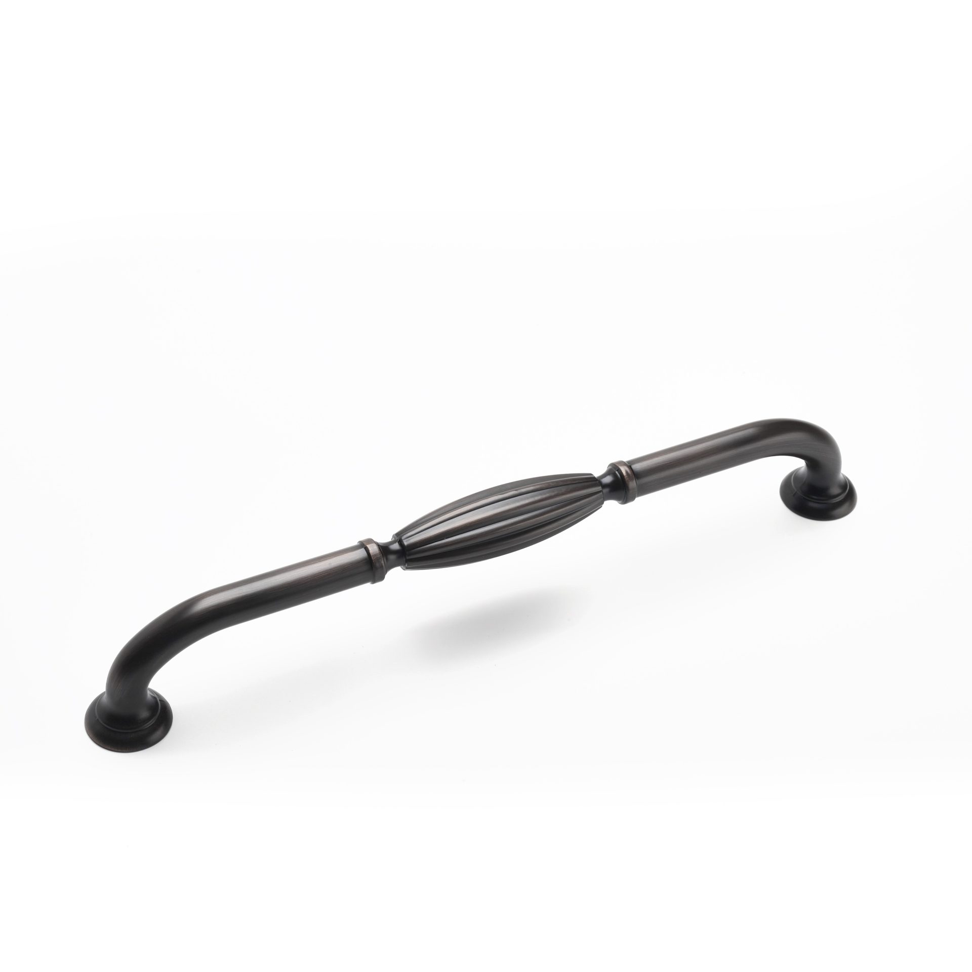 Richelieu BP82718BORB Madeleine 12-in , 305mm Center to Center Brushed Oil-Rubbed Bronze Cylindrical Handle For Use on Appliances Drawer Pulls