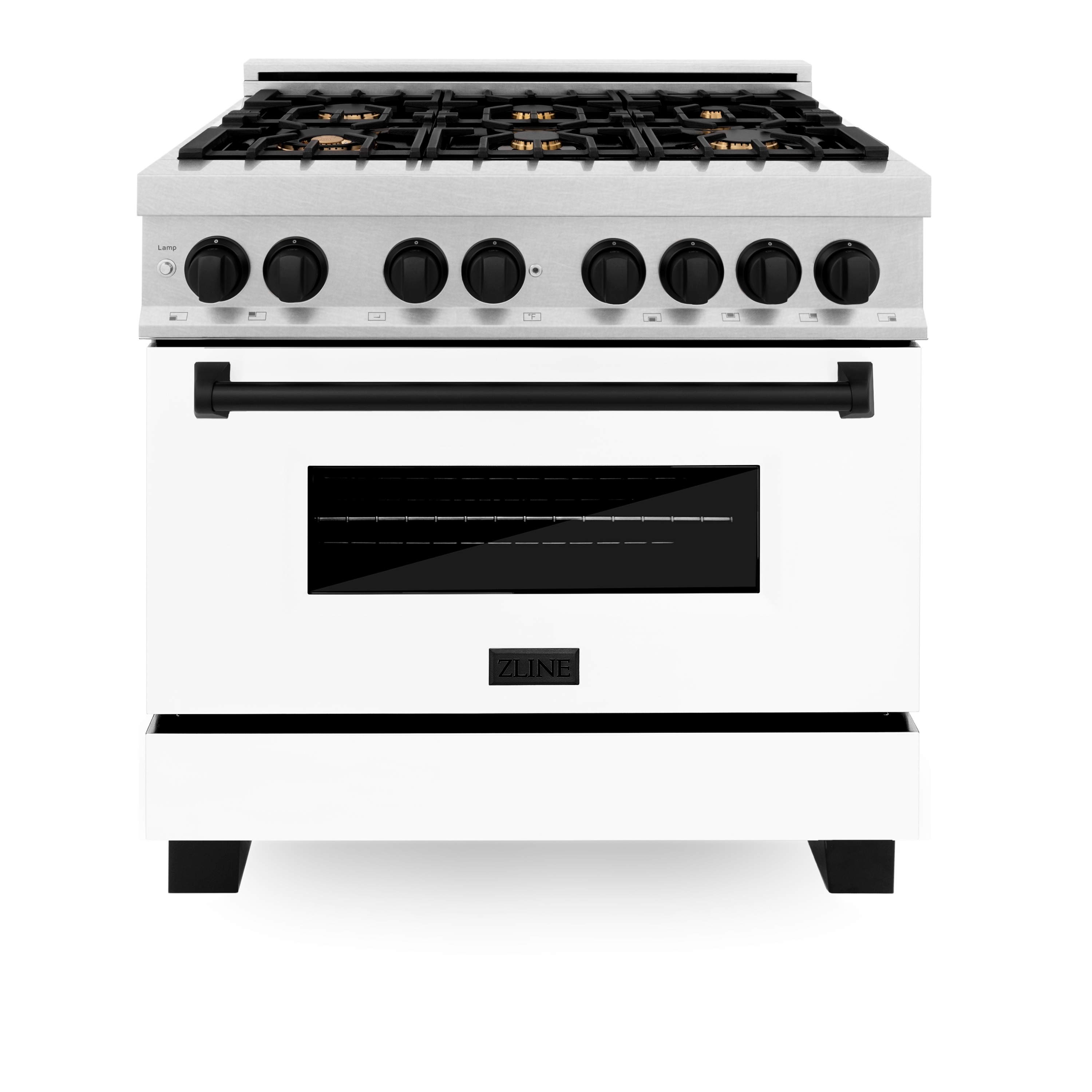ZLINE KITCHEN & BATH RASZ-WM-36-MB Dual-Fuel-Ranges - View #2