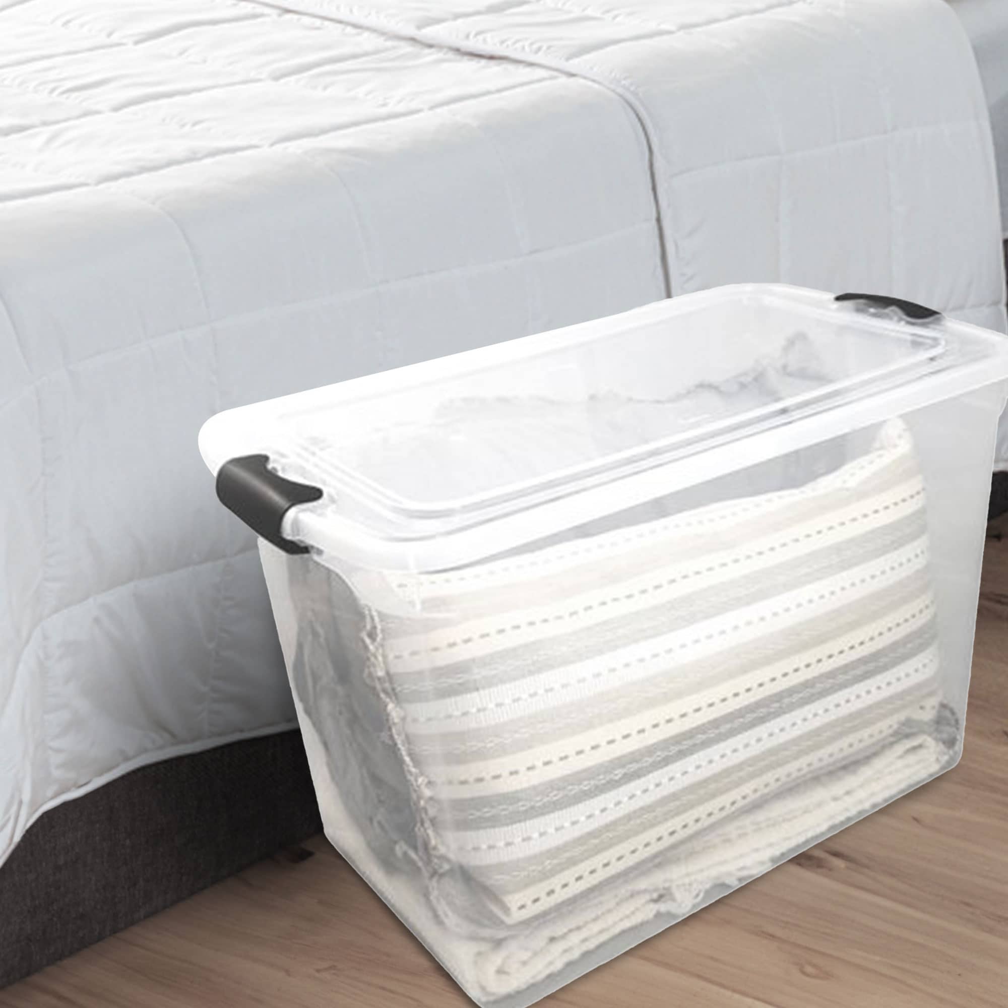 Homz Products 314615 Plastic-Storage-Totes - View #8