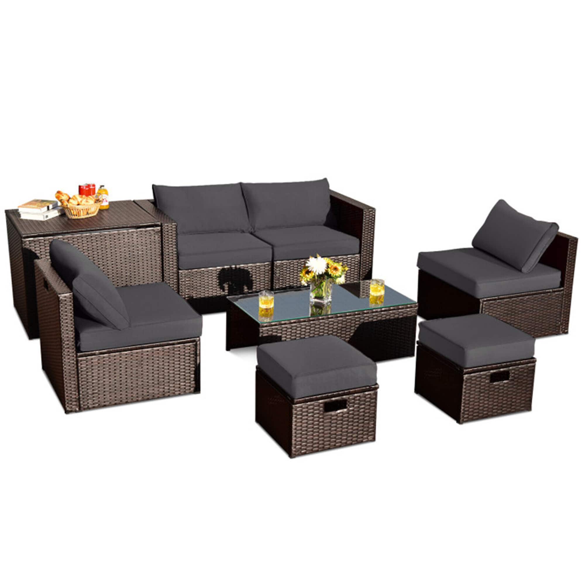 Clihome CL-GR+-68592 Patio-Conversation-Sets - View #2