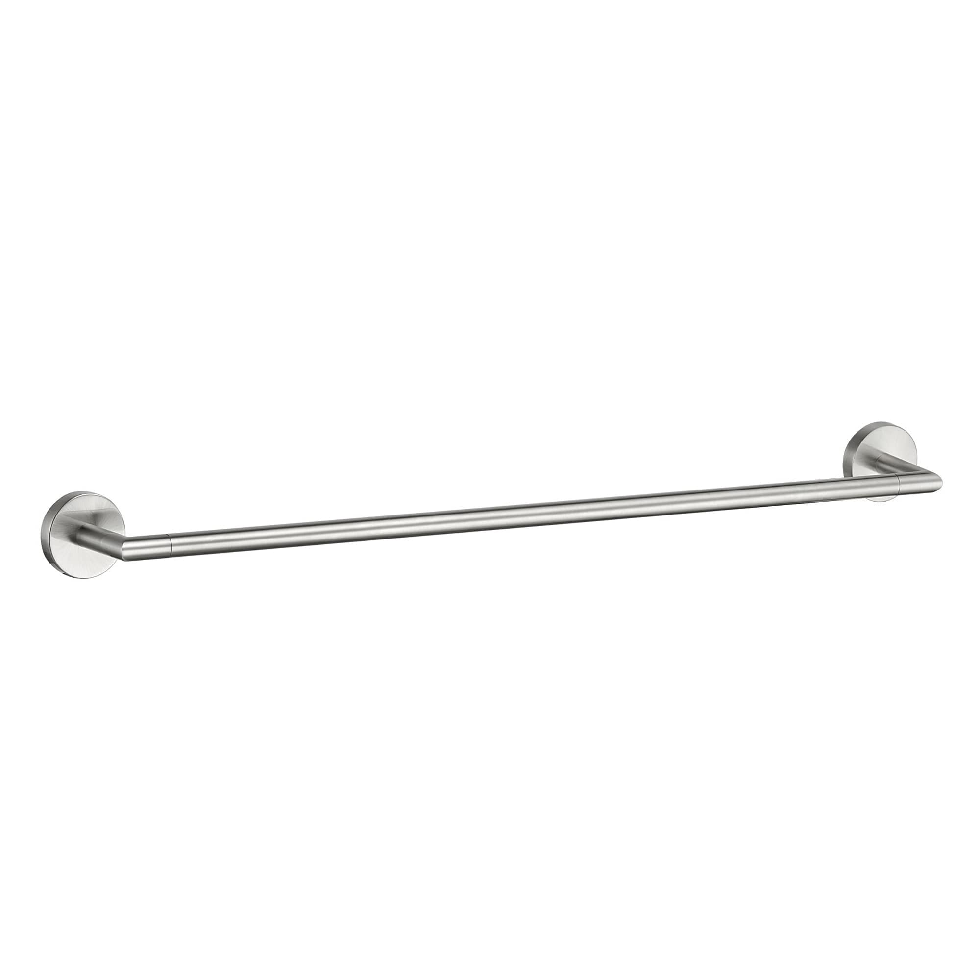Design House 558361 Graz 18-in Satin Nickel Wall mount Single Towel Bar