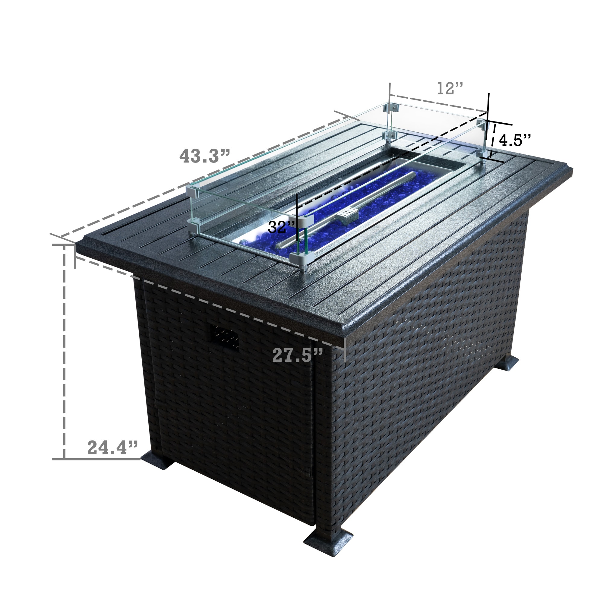 Kozyard KZEPT8000GR Outdoor-Gas-Firepits - View #4