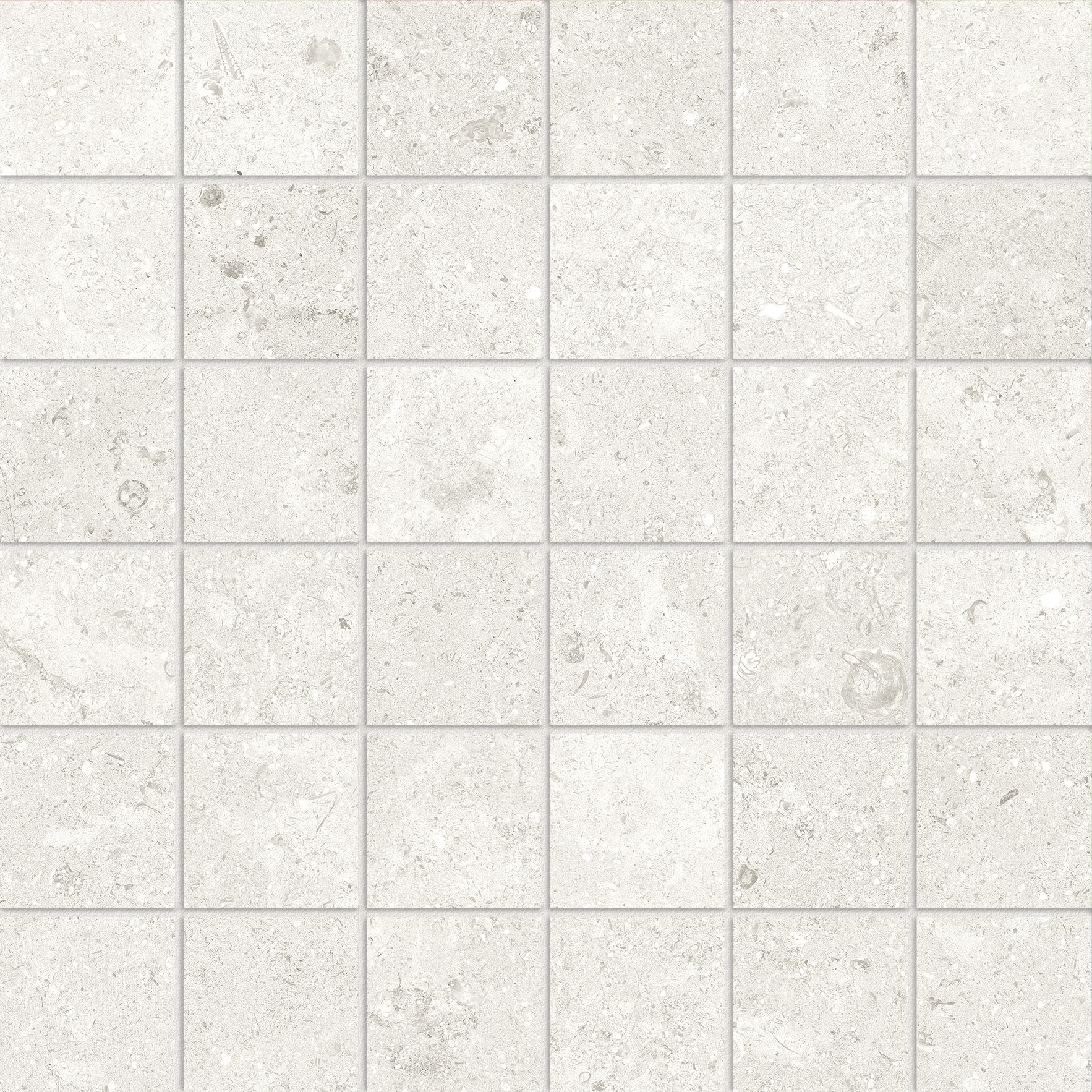 Satori Coliseo Pearl 12-in x 12-in Matte Porcelain Mosaic Wall Tile ( 9.58-sq ft Carton )