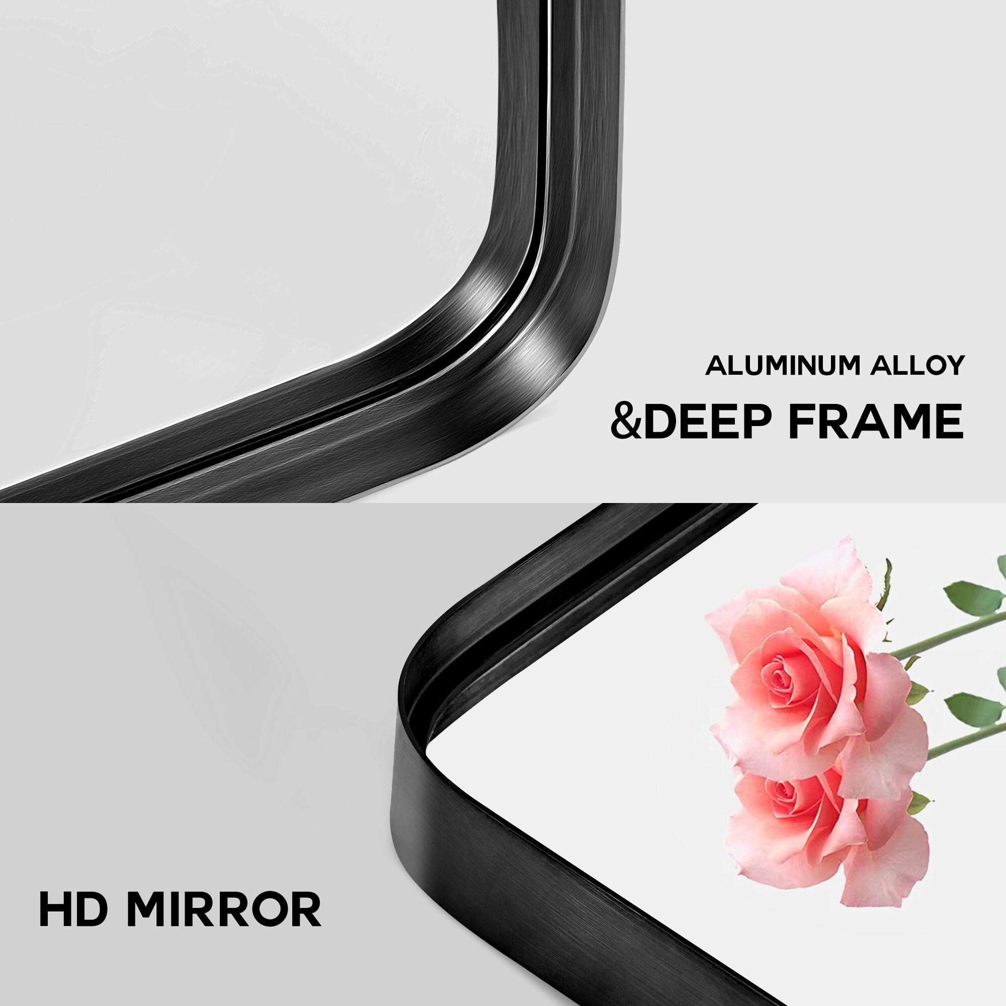 Dovelina LS-A-MR01132 Framed-Bath-Mirrors - View #3