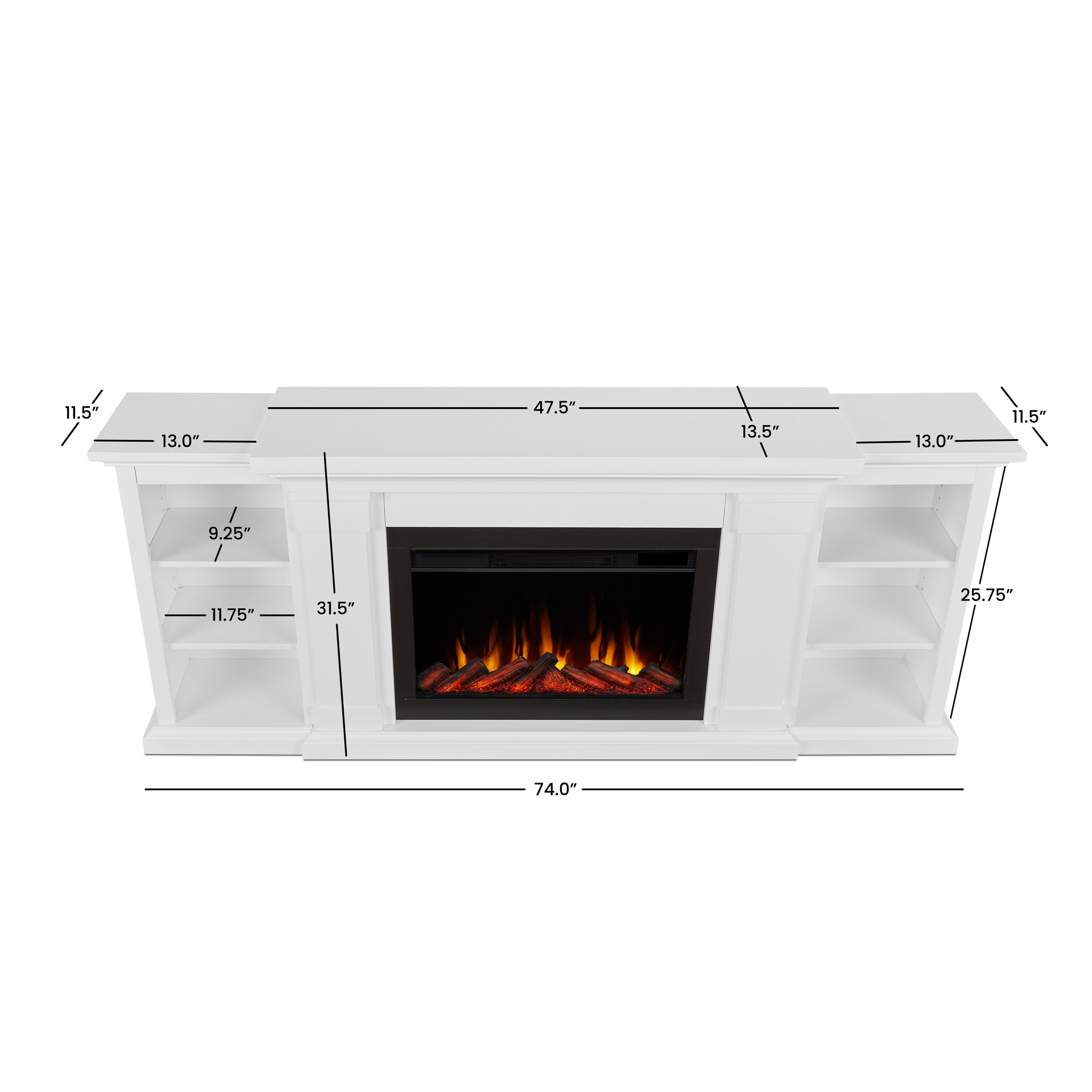 Real Flame 8022E-W Electric-Fireplaces - View #8