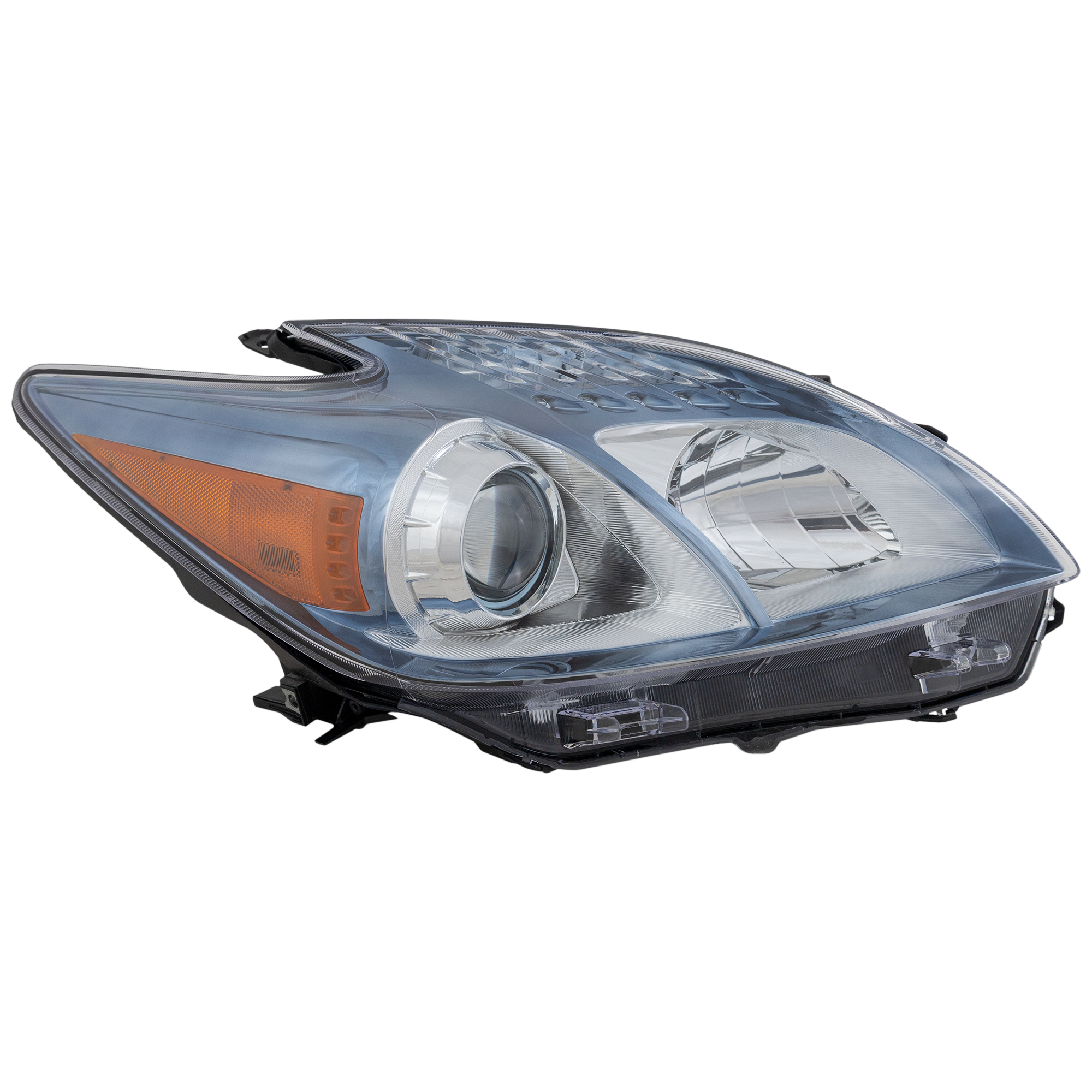 Garage-Pro JCWEPTY100129QGP Passenger Side Headlight For Toyota Prius Plug Base 2012-2015 Halogen Without Bulb(s) Capa Replaces# 8113047550