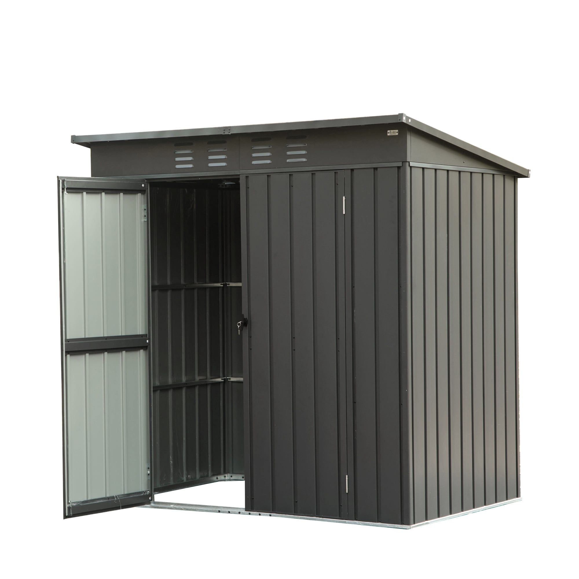 Mondawe MD-DM00034 5-ft x 4-ft Galvanized steel Storage Shed