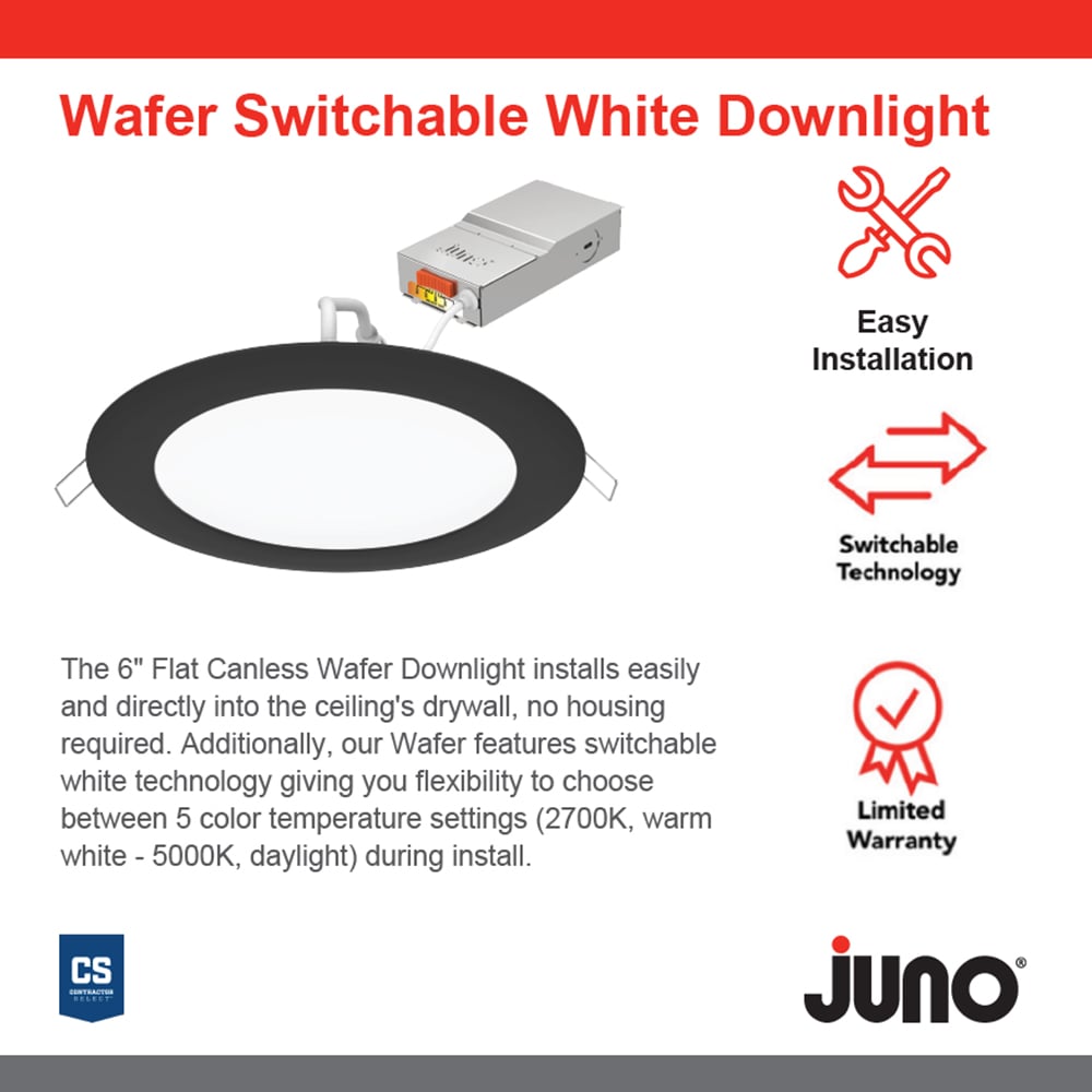 Juno WF6SWW5CP6MBM2 Led-Retrofit-Downlight - View #2