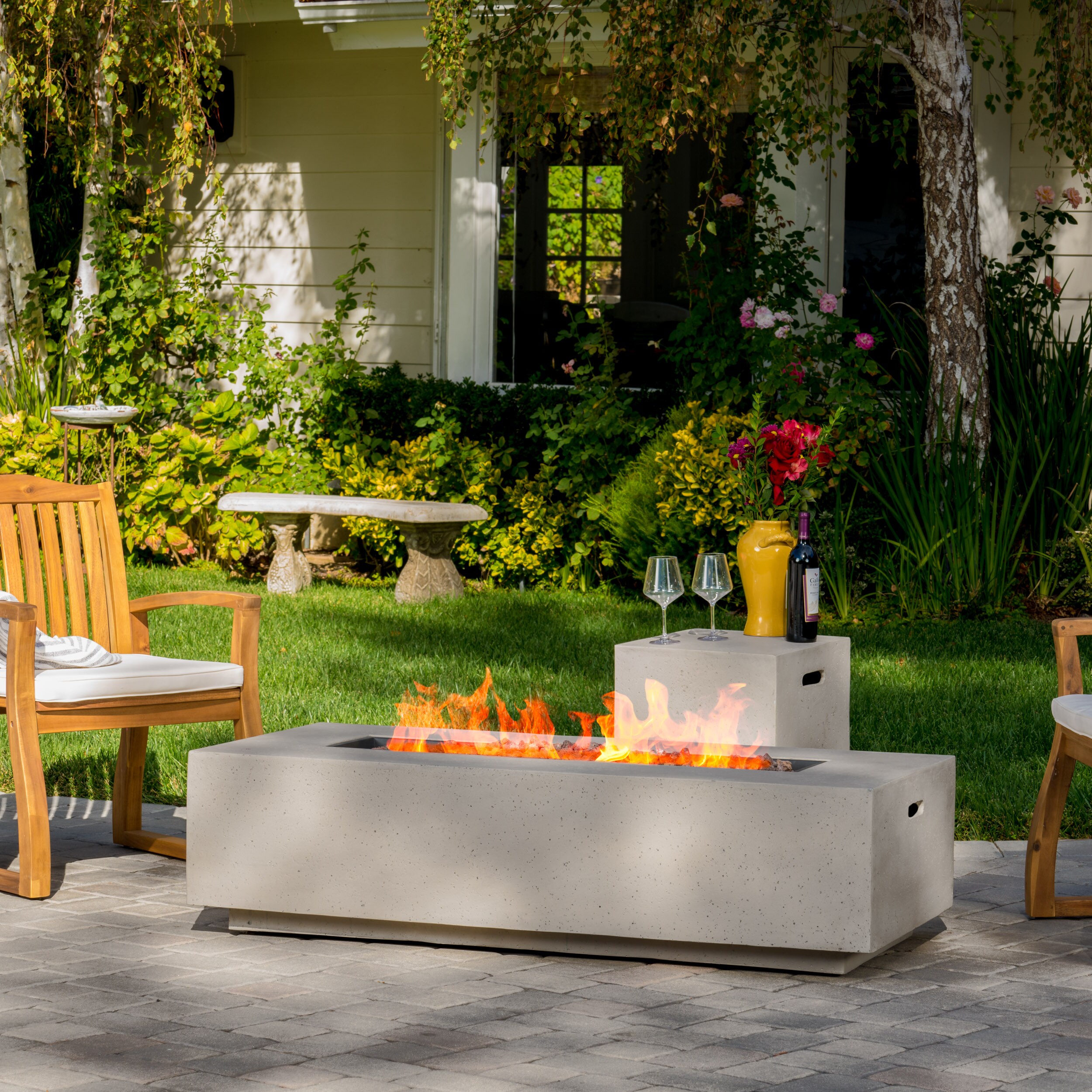 Outdoor Gas Fireplaces, Home Outdoor Fire Pit