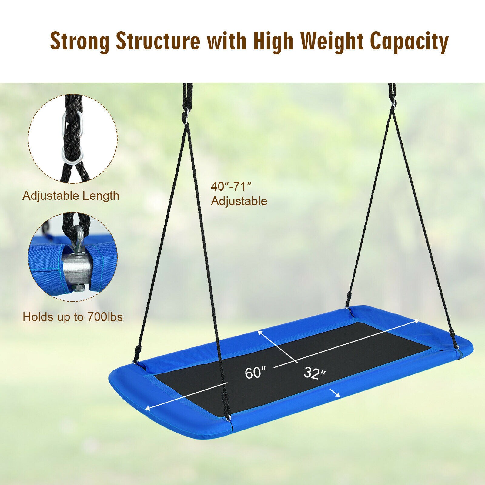 Slickblue D-CO-YN03607PO Playset-Swings - View #8