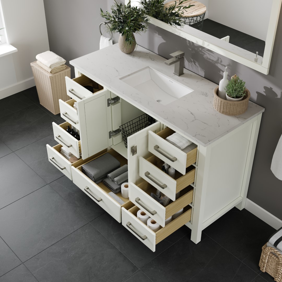 Eviva TVN414-48X18WH Bath-Vanity-Combo - View #5
