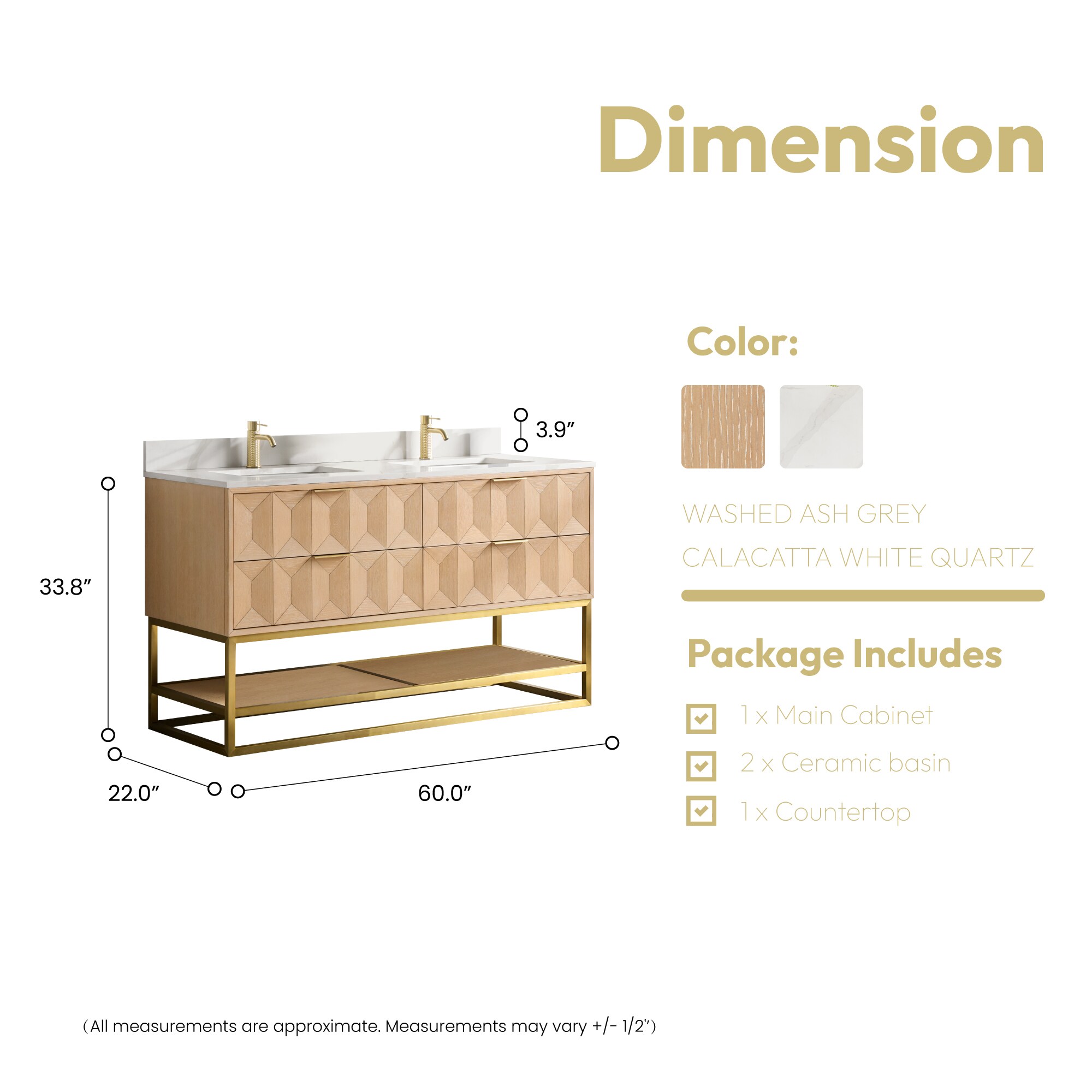 Vinnova 705960MG-WA-BK-NM Bath-Vanity-Combo - View #10