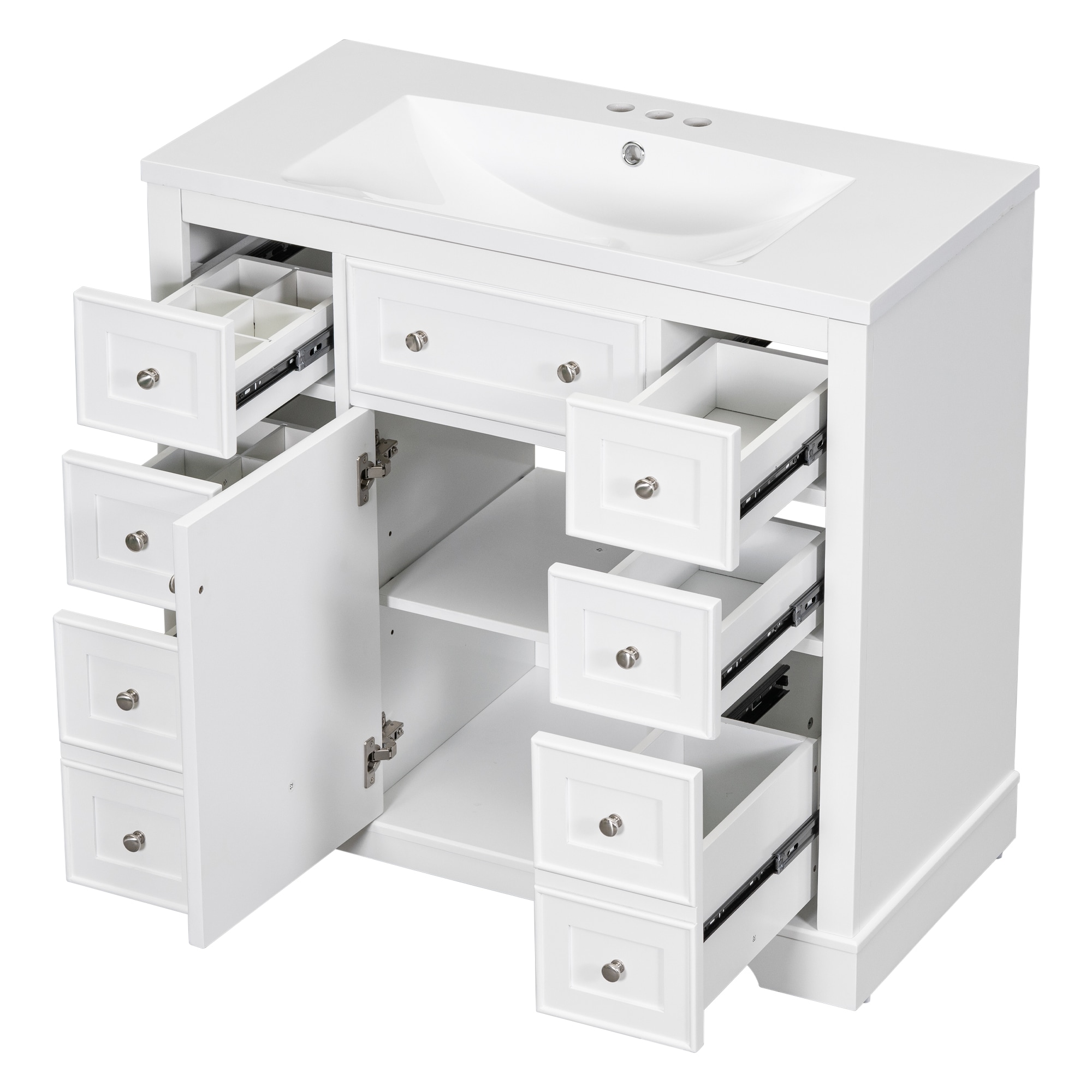 WELLFOR NIE-N7VT006 Bath-Vanity-Combo - View #8