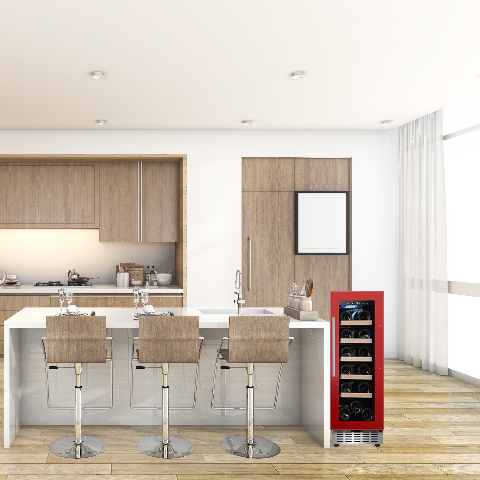 Equator Advanced Appliances WR 18 RED Wine-Chillers - View #9