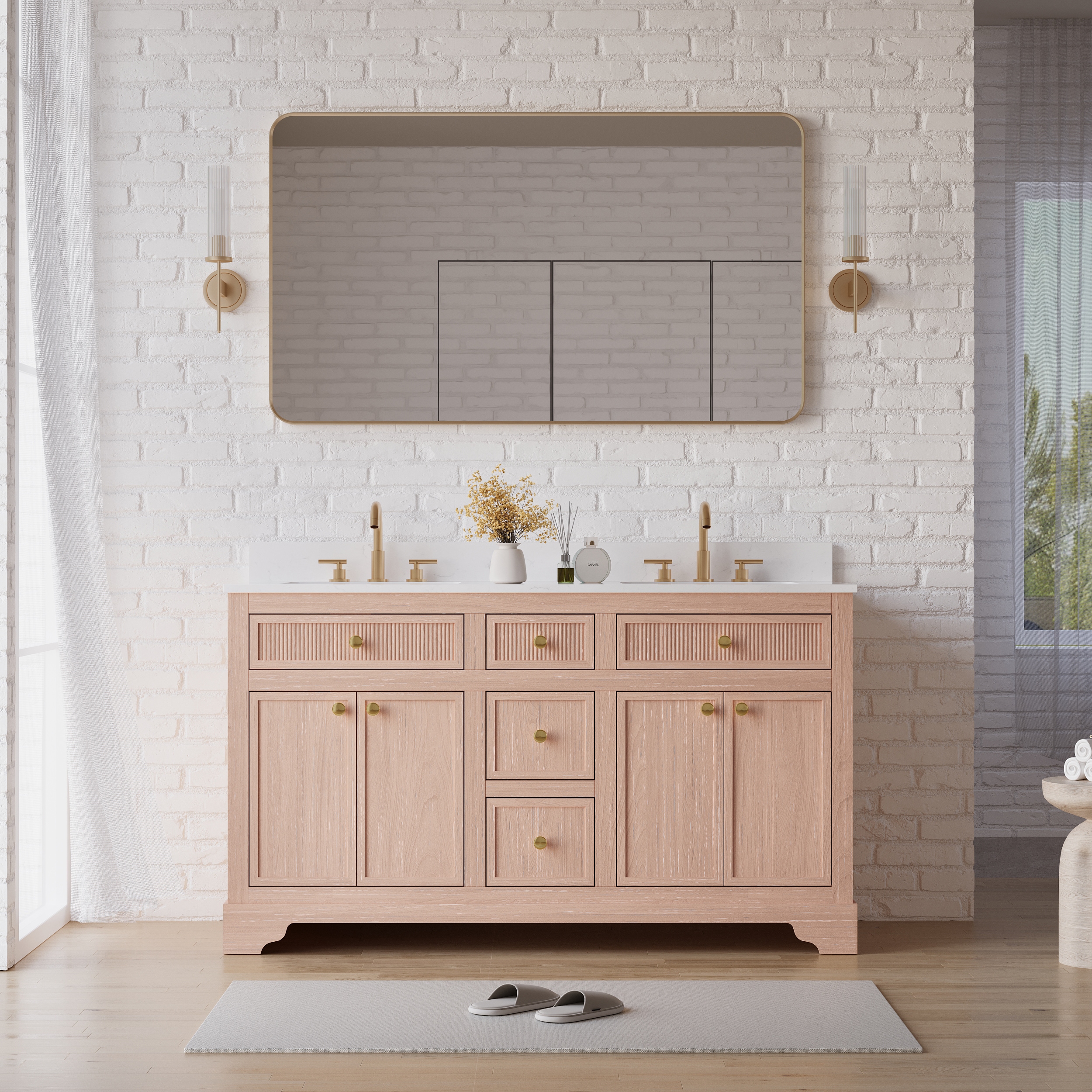 WELLFOR EX-VEBV48GR Bath-Vanity-Combo - View #6