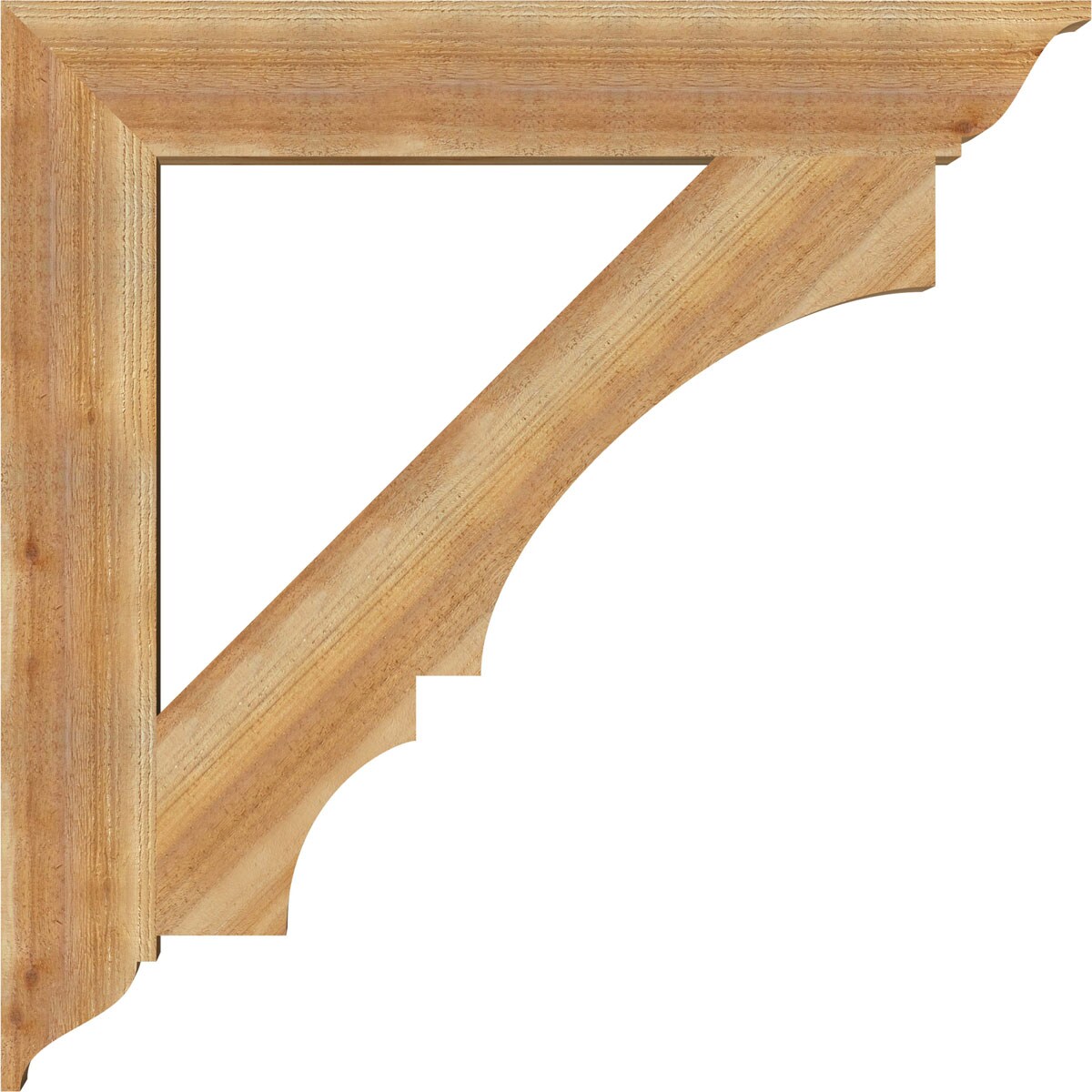 Ekena Millwork BKT06X42X42BOA01RWR Exterior-Brackets-Braces - View #3