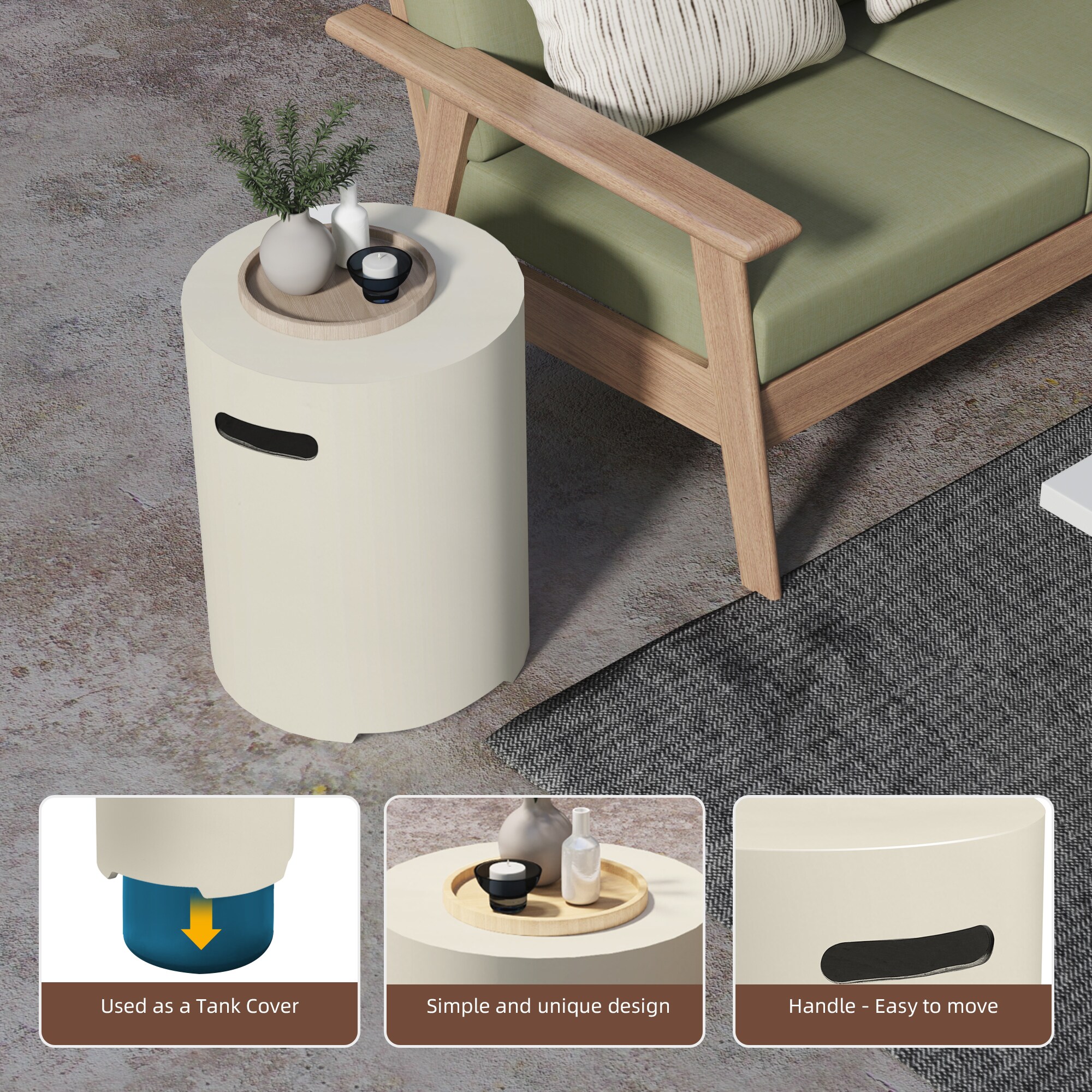 UPHA WST-Y-MGO-MB Propane-Tanks-Accy - View #4