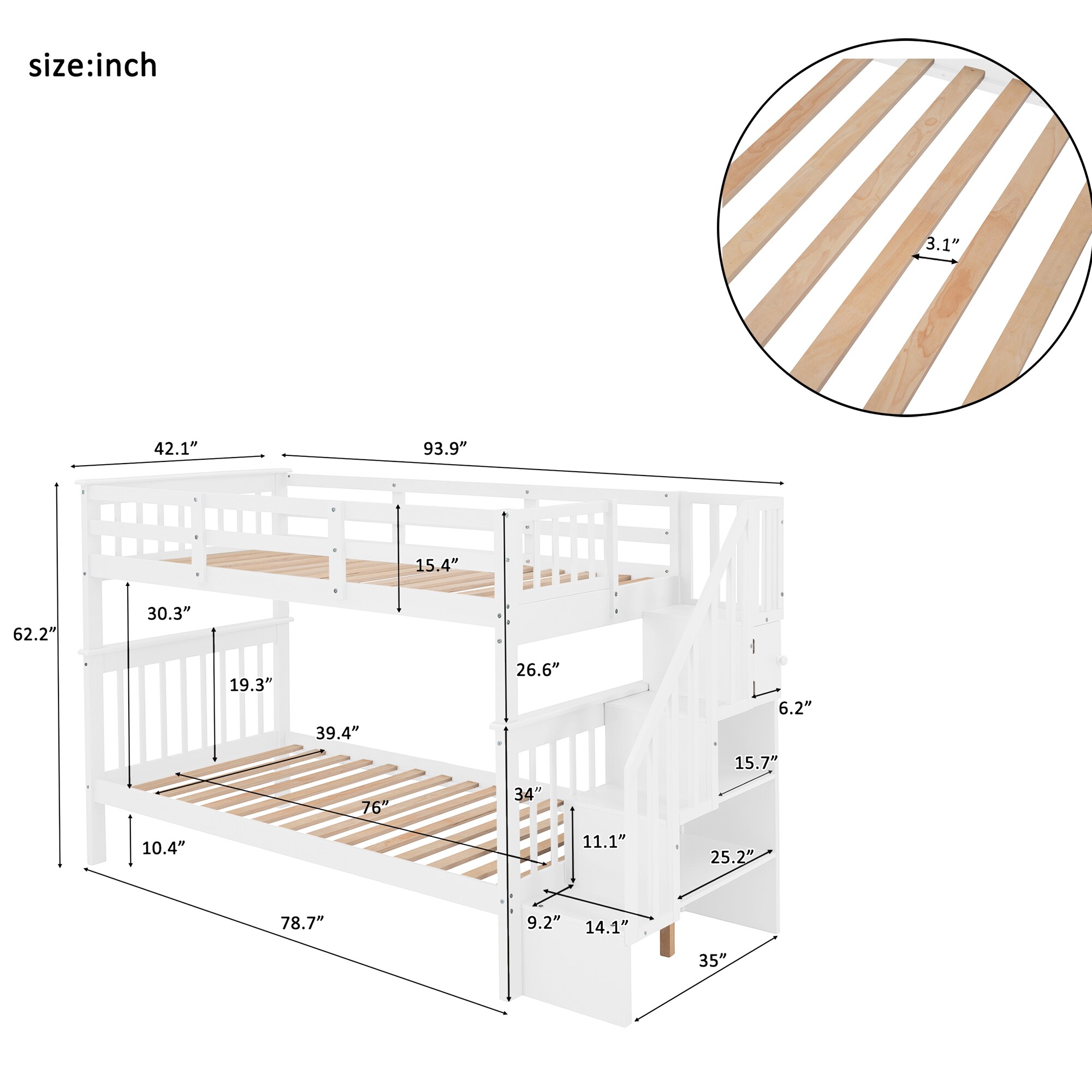 Qualler BLE000109K Bunk-Beds - View #9