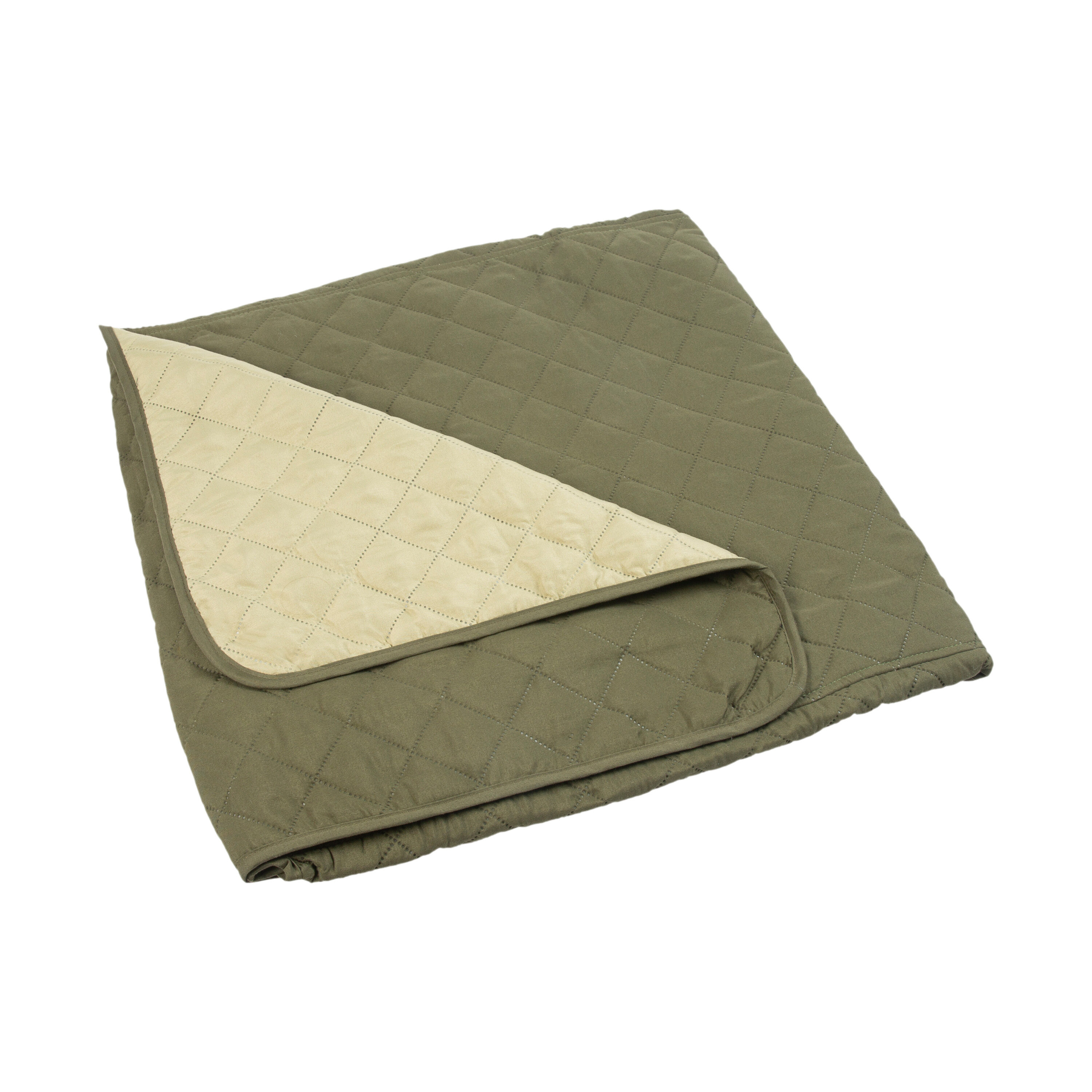 Sage and Olive Reversible Quilted Sofa Protector