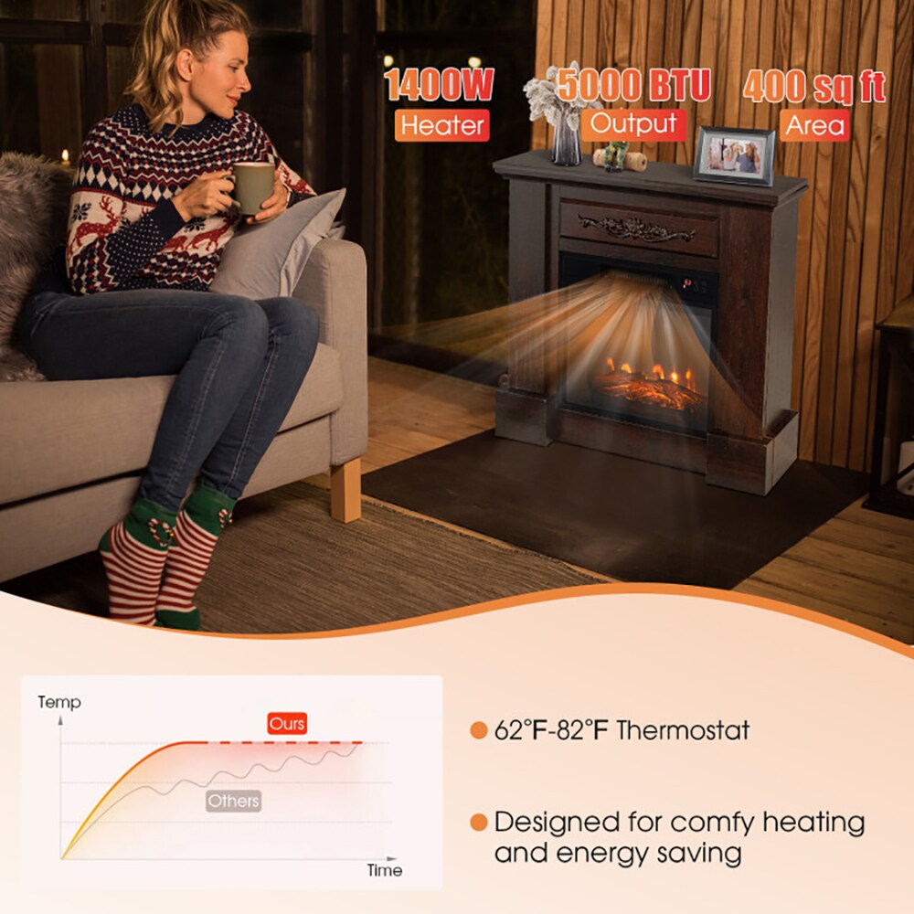 CASAINC WF-CYTVS08-EXP Electric-Fireplaces - View #6