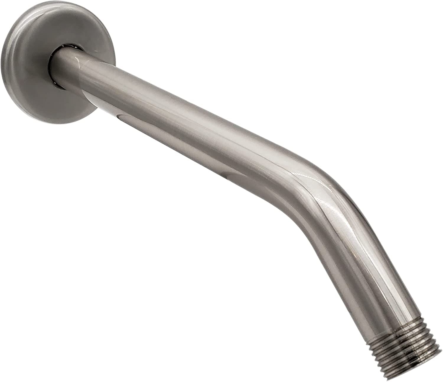 WESTBRASS D302-1-07 Satin nickel 10-Inches Universal Shower Shower arm 0.5-Inches -ID