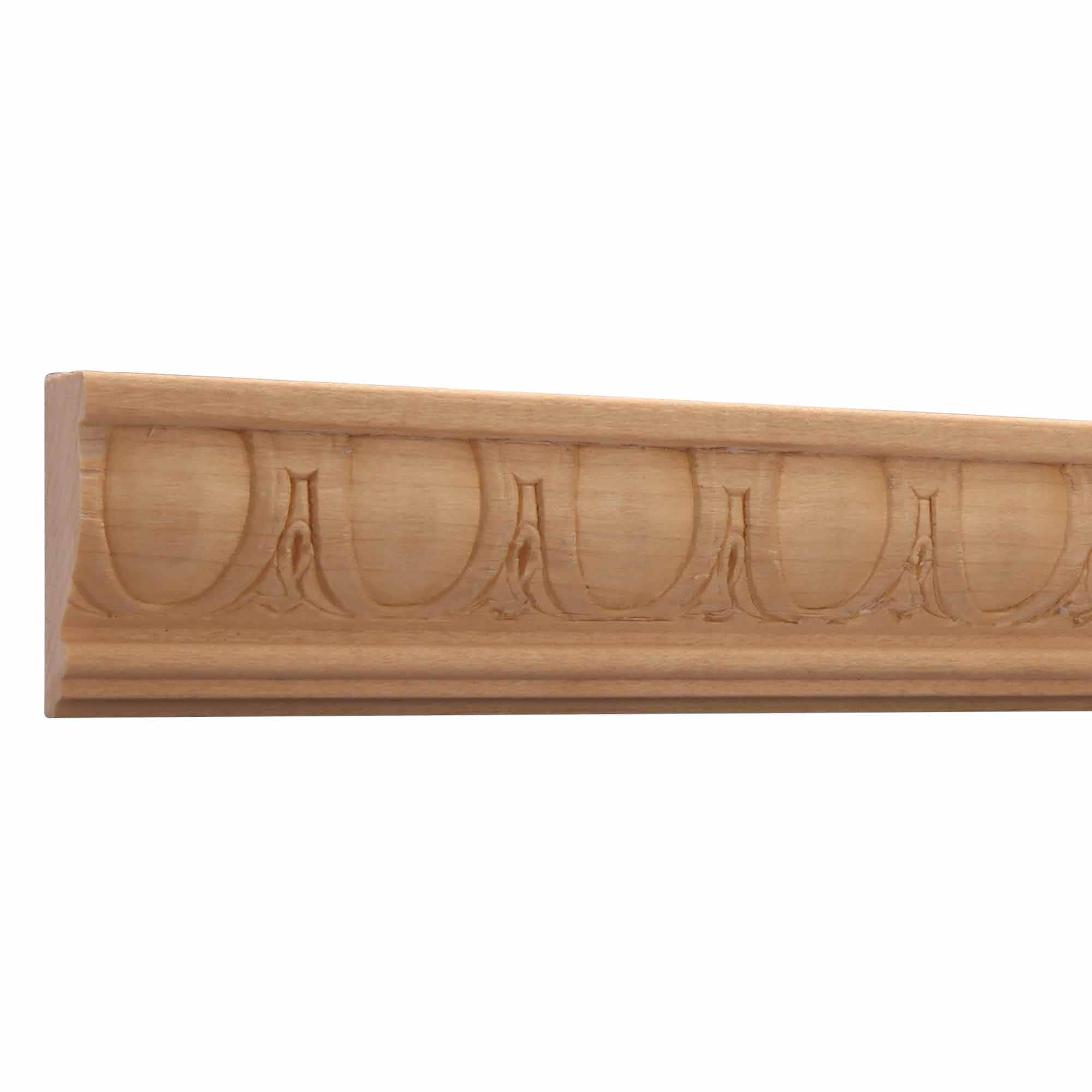 Ornamental Mouldings 2-1/4-in x 8-ft White Hardwood Unfinished Chair Rail  Moulding in the Chair Rail Moulding department at