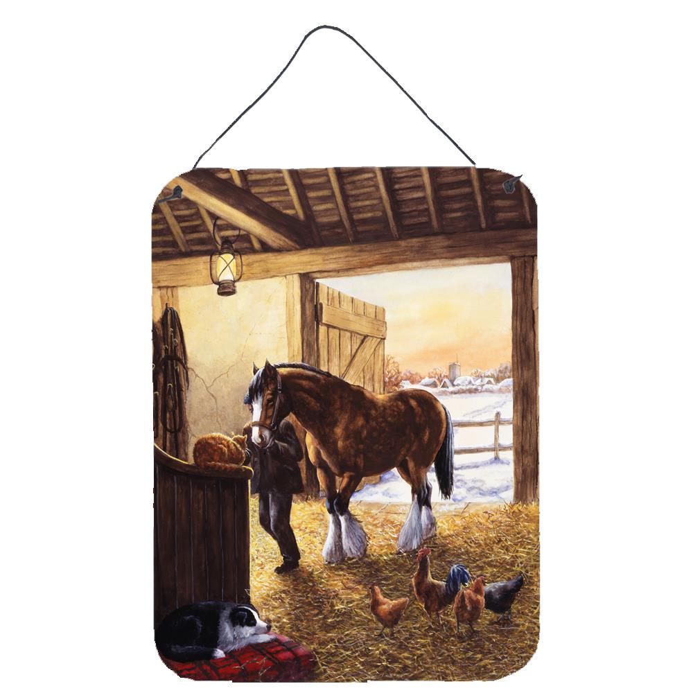 Caroline's Treasures BDBA0291DS1216 16-Inches H x 12-Inches W Animals Metal Print