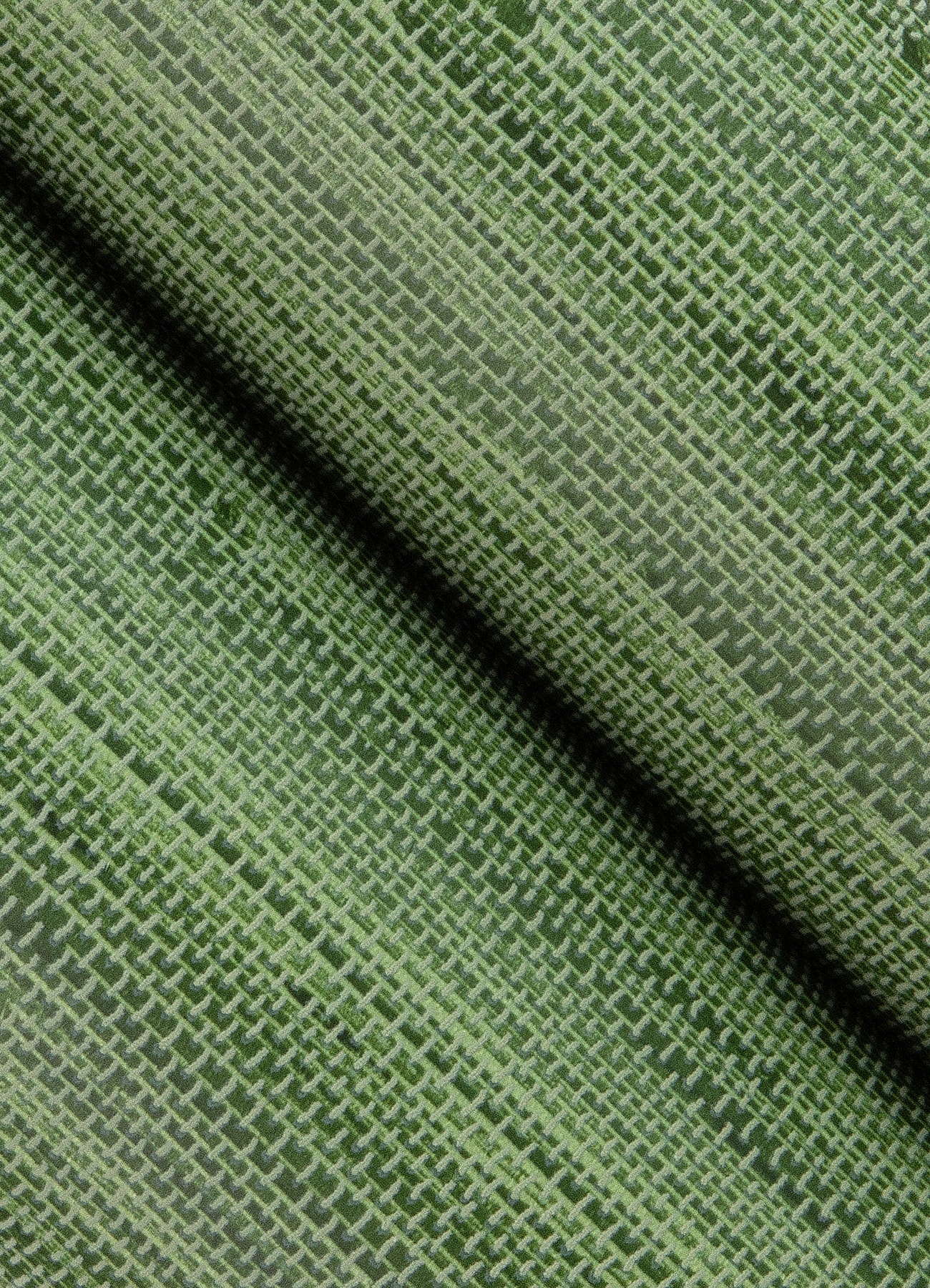 Hunter Green Faux Grasscloth Peel and Stick Wallpaper Roll