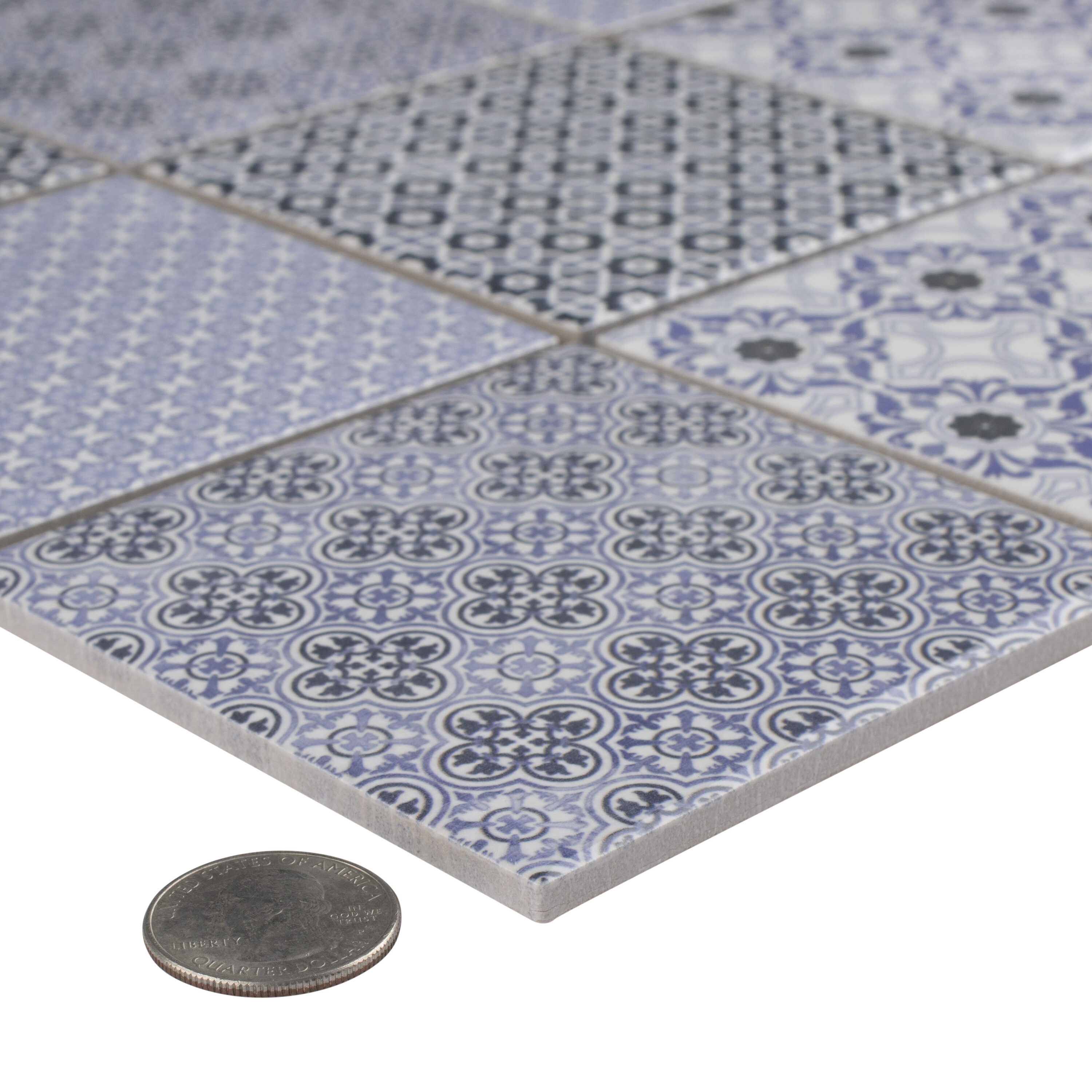 Affinity Tile S1FTC4CLBLU Tile-Samples - View #2
