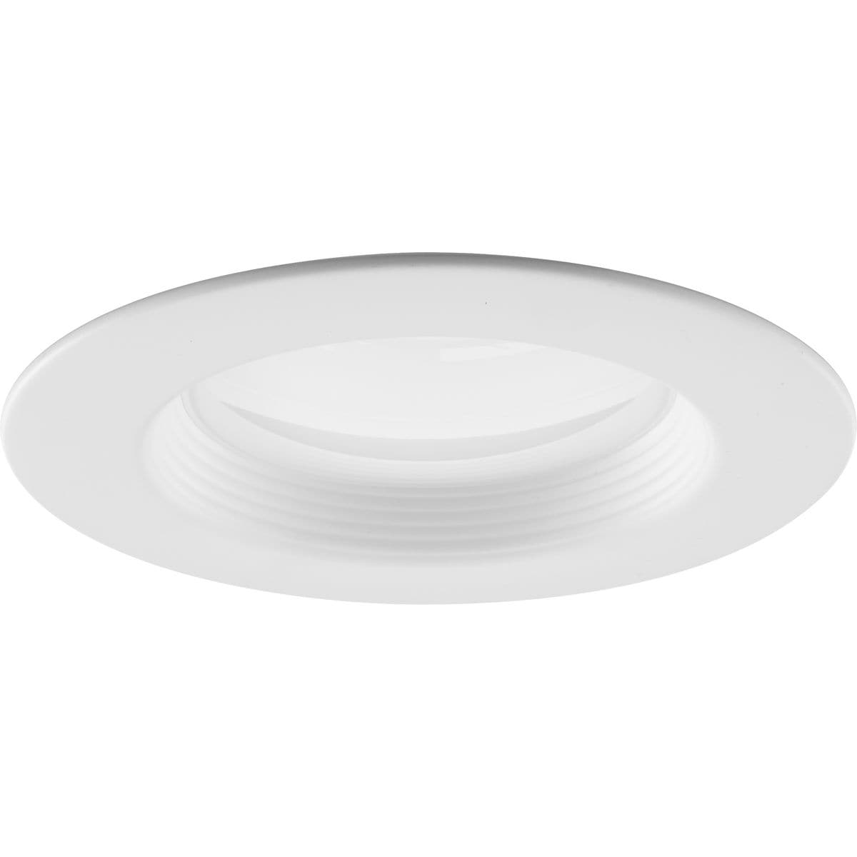 Progress Lighting P800021-028-30 Intrinsic 5-in White Baffle Recessed Light Trim
