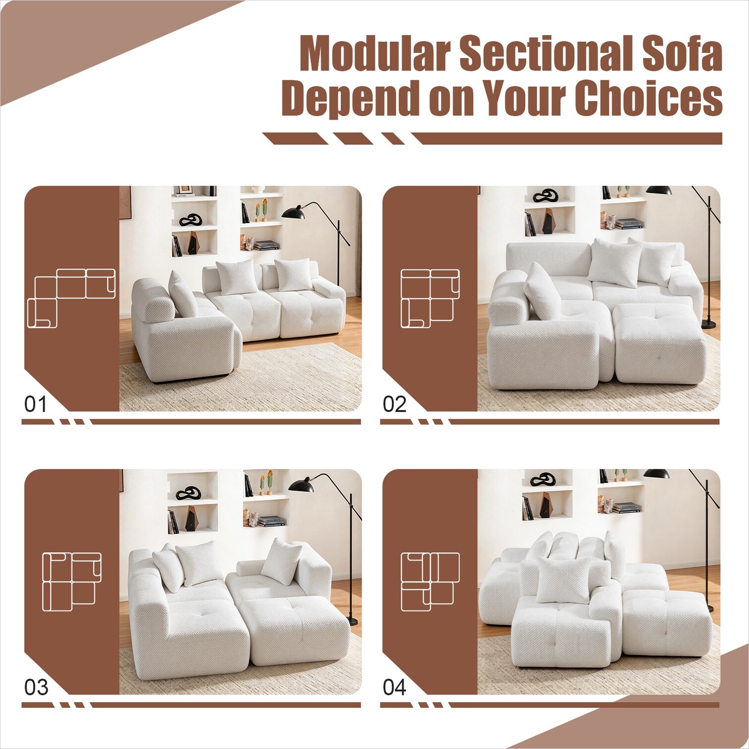 Watnature P3K05EHZWC6O Sofas-Loveseats - View #2