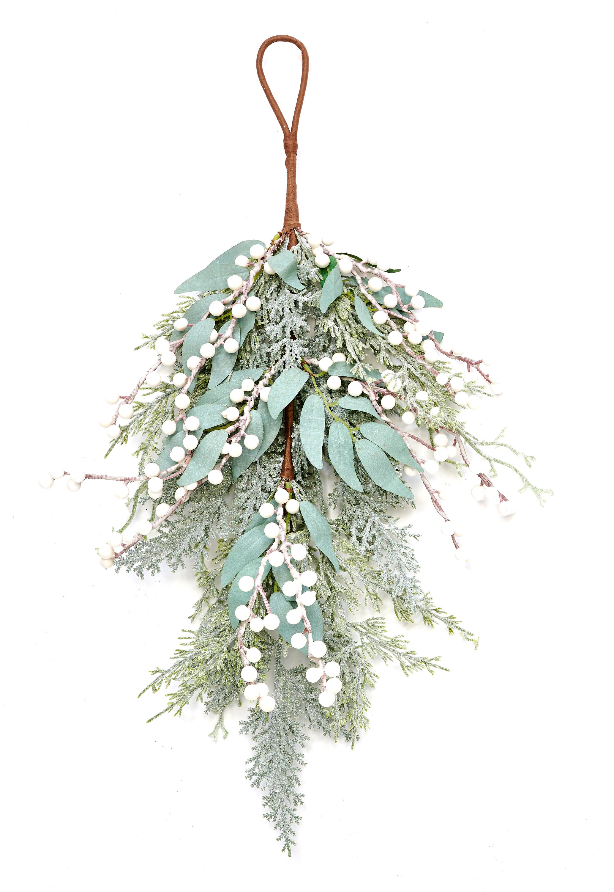 Worth Imports 9999 24-in Indoor Multicolor Leaf Artificial Christmas Wreath