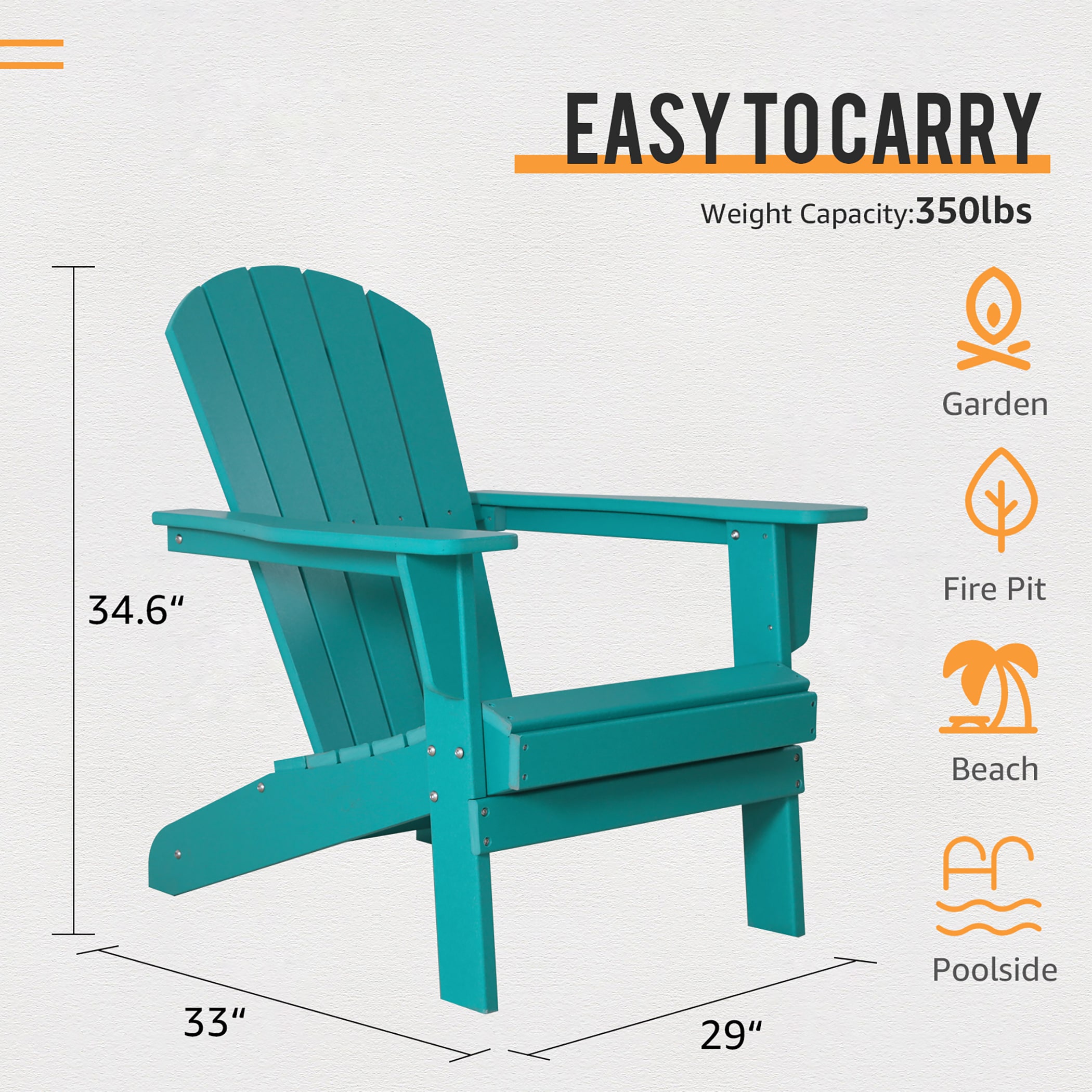 EarlGrove LS-BL3901 Patio-Chairs - View #6